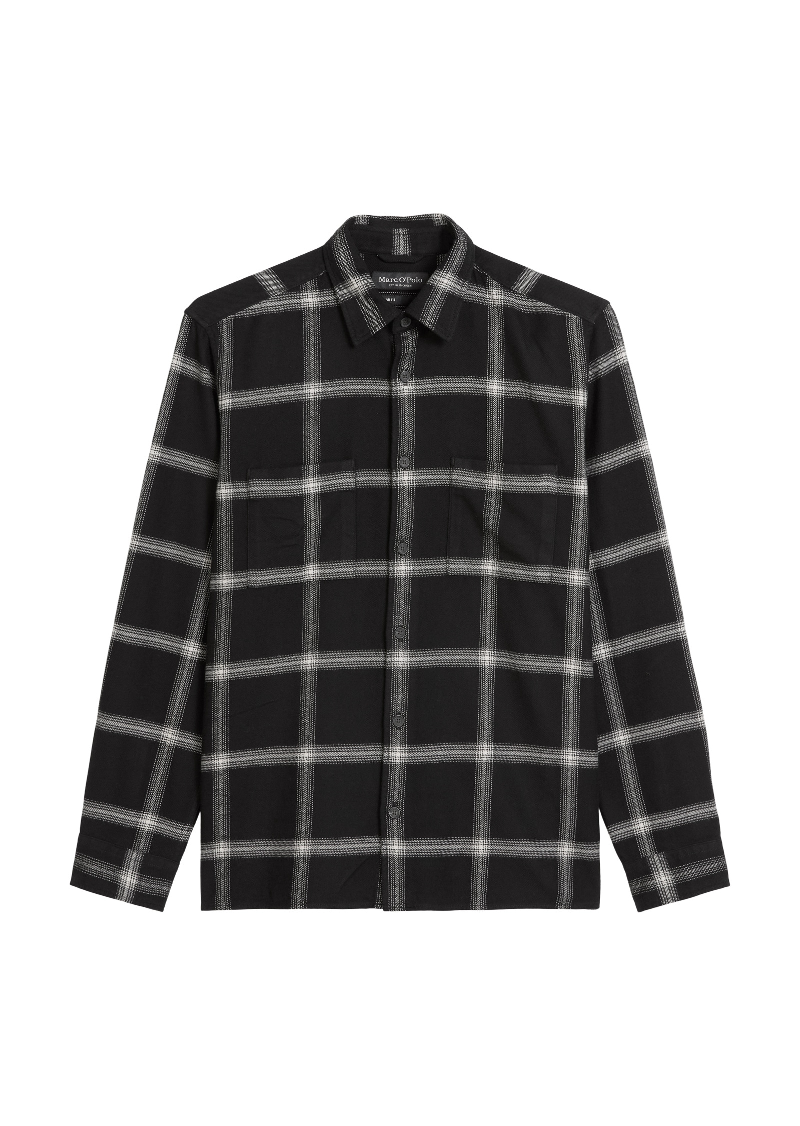 Marc O'Polo Langarmhemd »aus weichem Bio-Baumwoll-Twill«