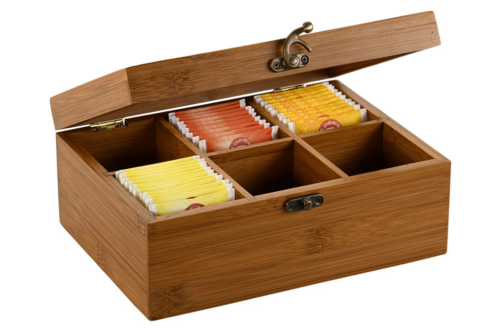 KESPER Teebox 1 Stk. tlg. 6 Fächer, FSC-zertifiziert günstig online kaufen