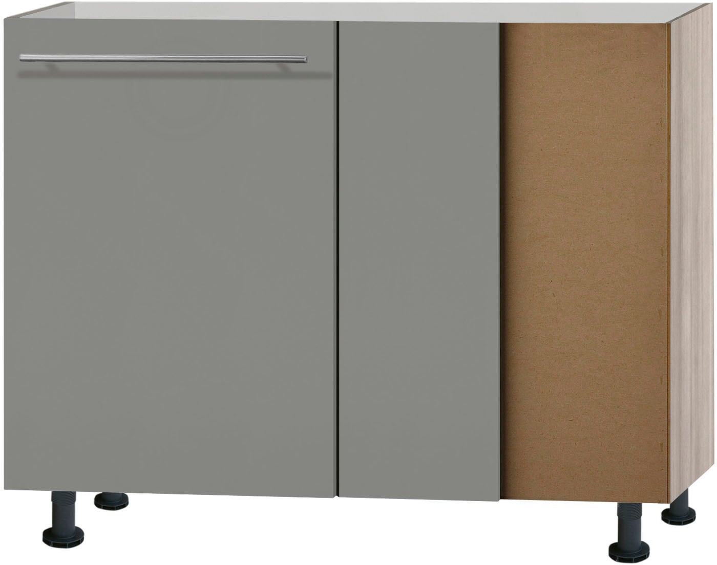 OPTIFIT "Bern" 100 cm breit, mit 1 Tür mit höhenverstellbaren Füßen, mit Metallgriff