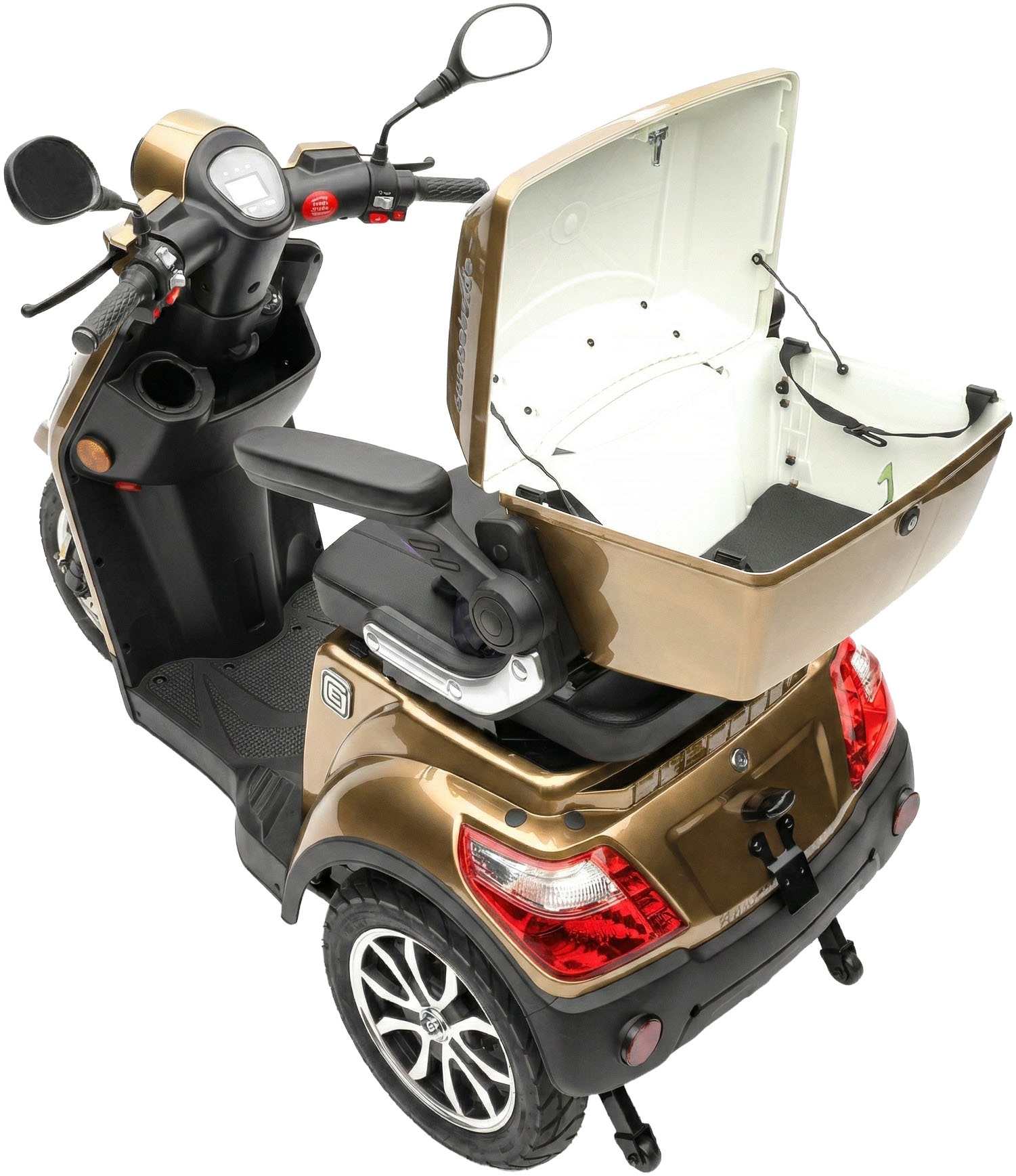 ECONELO Elektromobil »Seniorenmobil P1000, Lithium-Akku, 25 km/h, 1000 Watt« 1.000 W 25 km/h