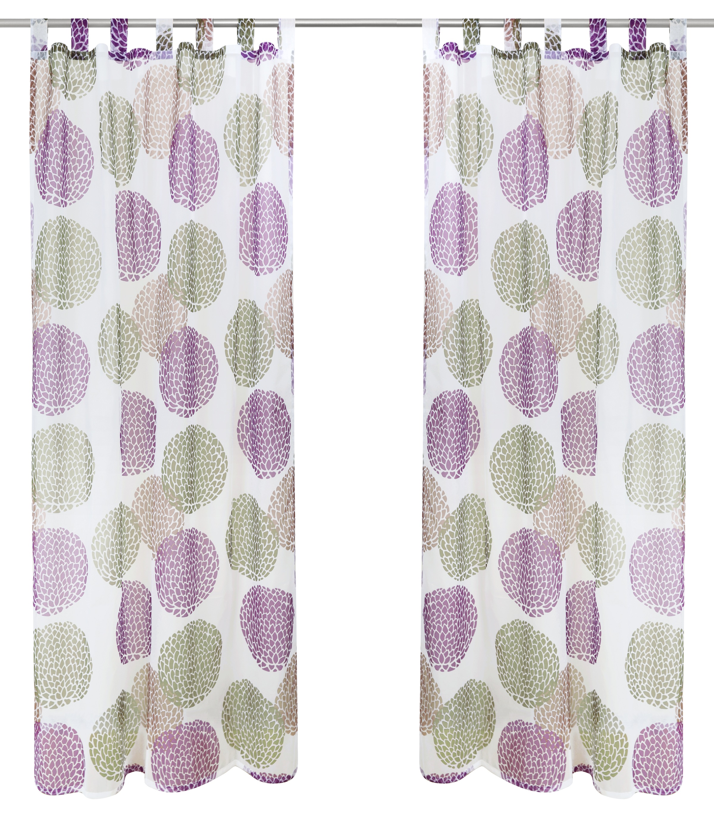 OTTO home Gardine "Belem" Schlaufen 1 Stk. tlg. 1 oder 2 Schals, Vorhang, F günstig online kaufen