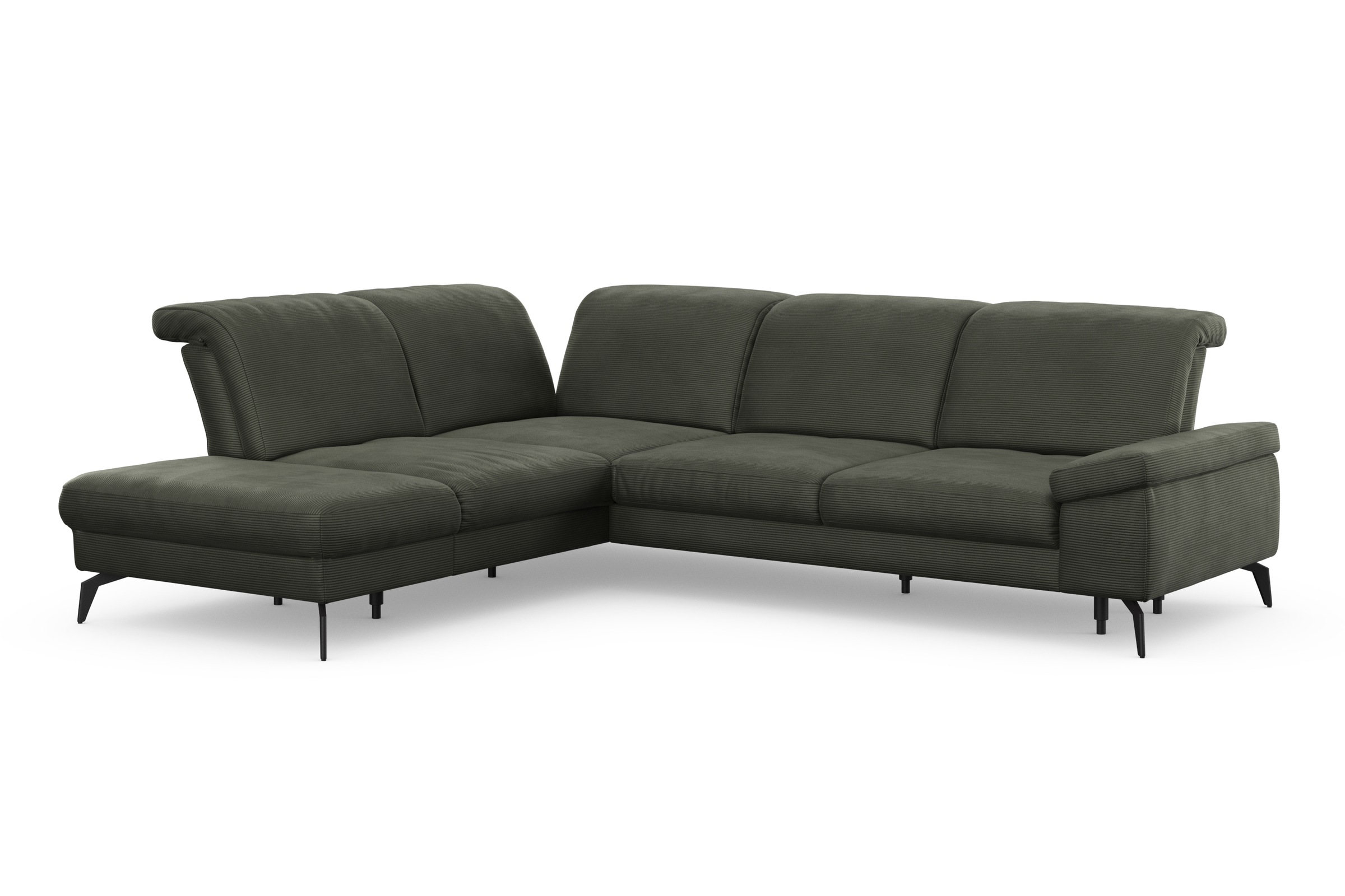 Thumbnail - sit&more Ecksofa "Cabana L-Form", Ottomane, wahlweise mit Sitztiefen-,Armlehnen- und Kopfteilfunktion