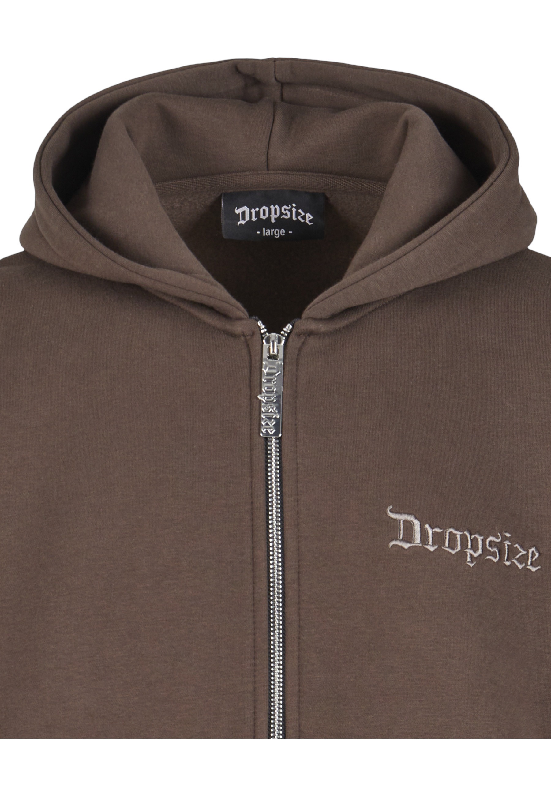 Dropsize Kapuzensweatshirt »Dropsize Herren Super Heavy Oversized Zip-Hoodie«, 1
