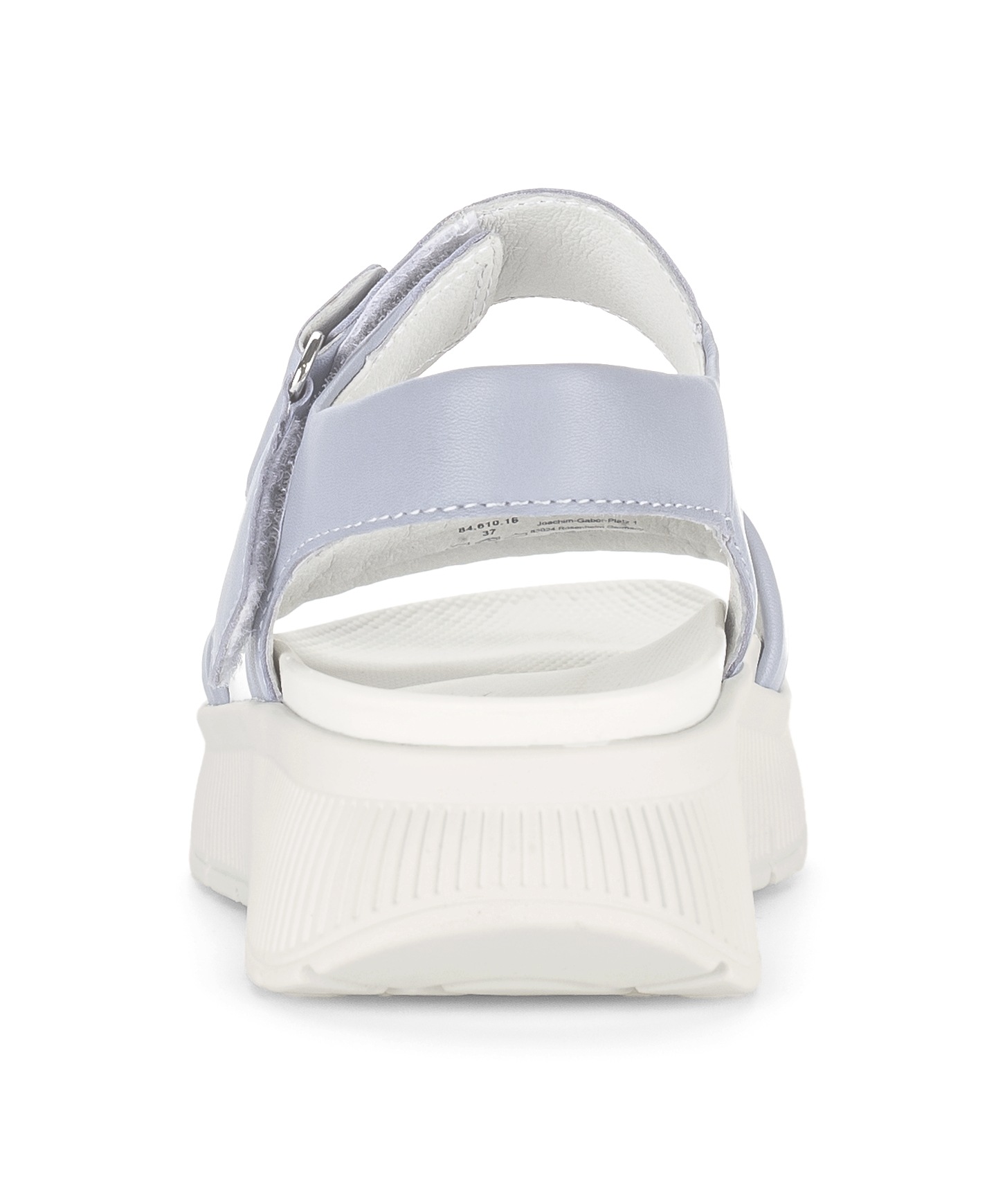 Gabor Riemchensandale  Plateau, Sandalette mit Ziernähten und Niete