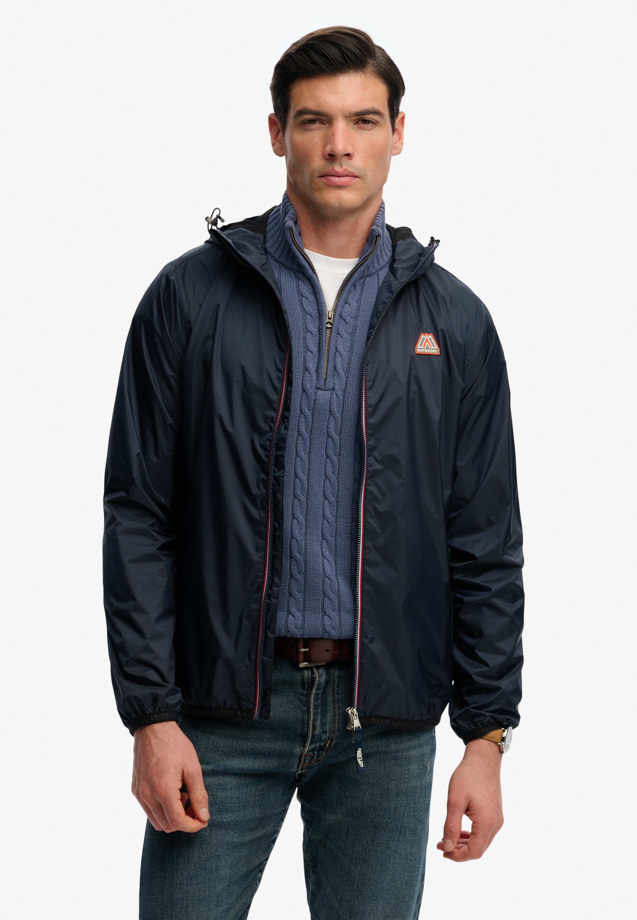 Superdry Windbreaker "ESSENTIAL TRI WINDBREAKER JKT" mit Kapuze günstig online kaufen