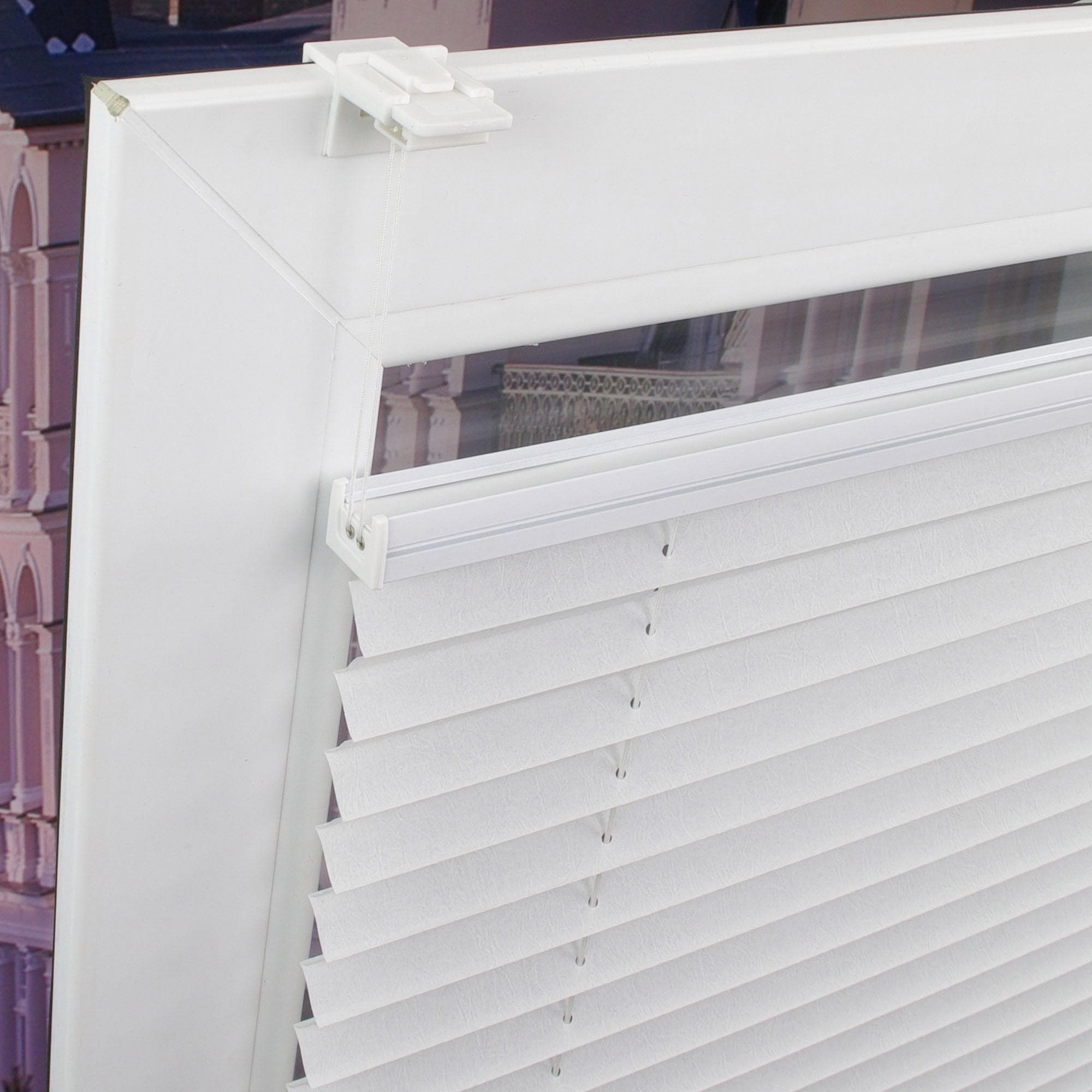 Liedeco Plissee "Klemmfix" Lichtschutz ohne Bohren verspannt günstig online kaufen