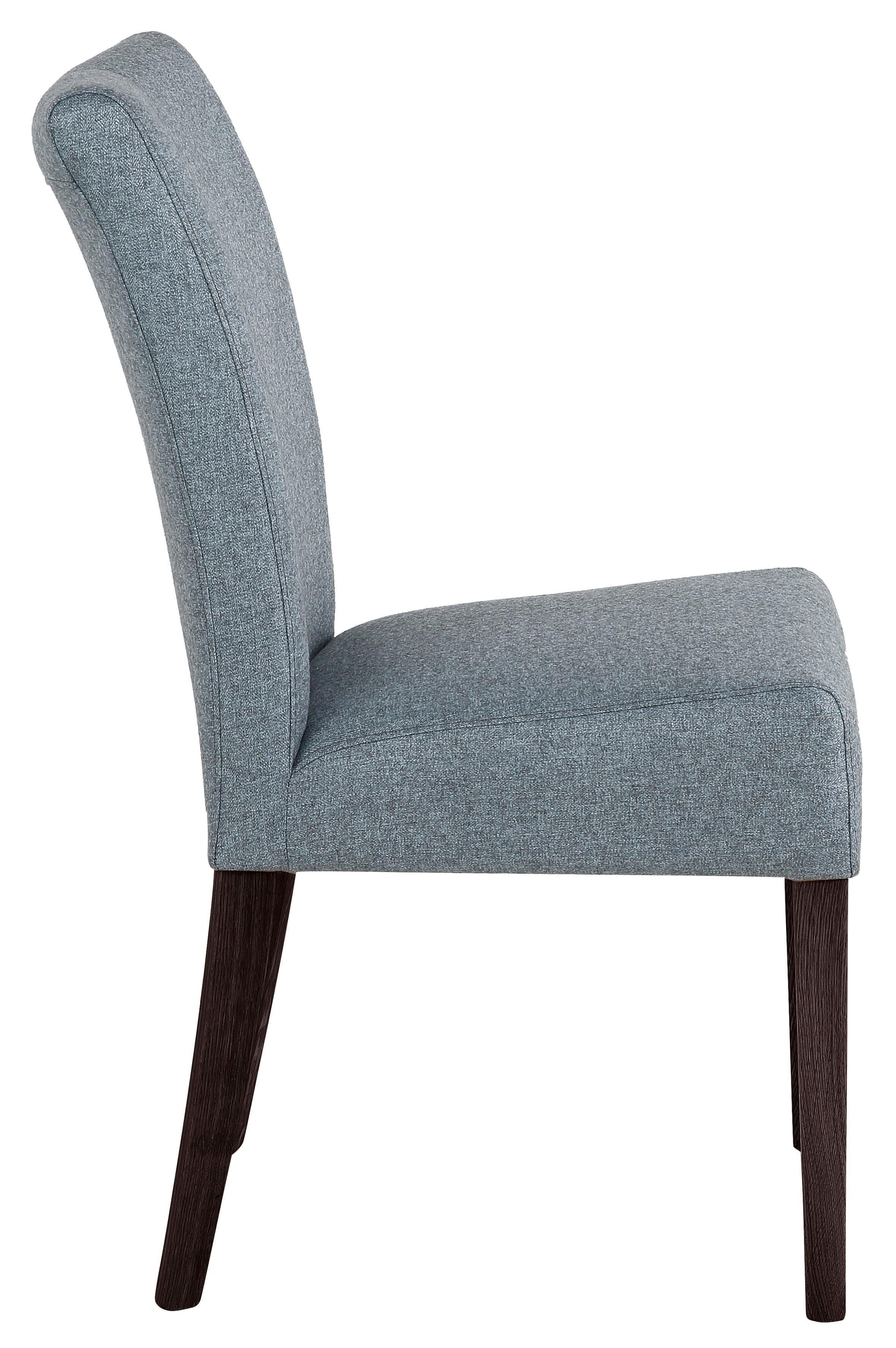 Home affaire Esszimmerstuhl "Queen" (Set) 2 Stk. Feinstruktur Beine aus mas günstig online kaufen