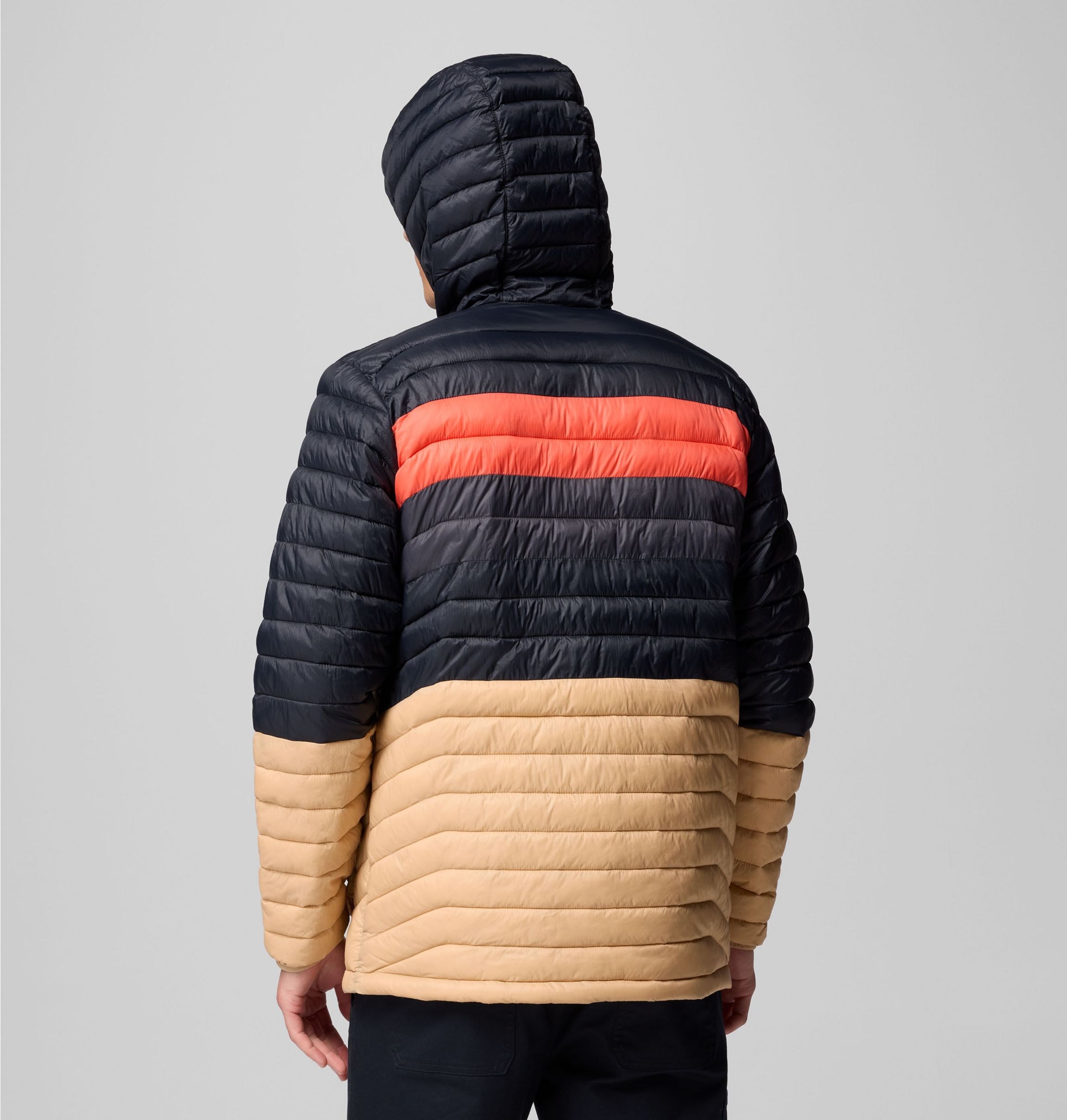 Columbia Steppjacke »POWDER PASS HOODED JACKET«, (1 St.)