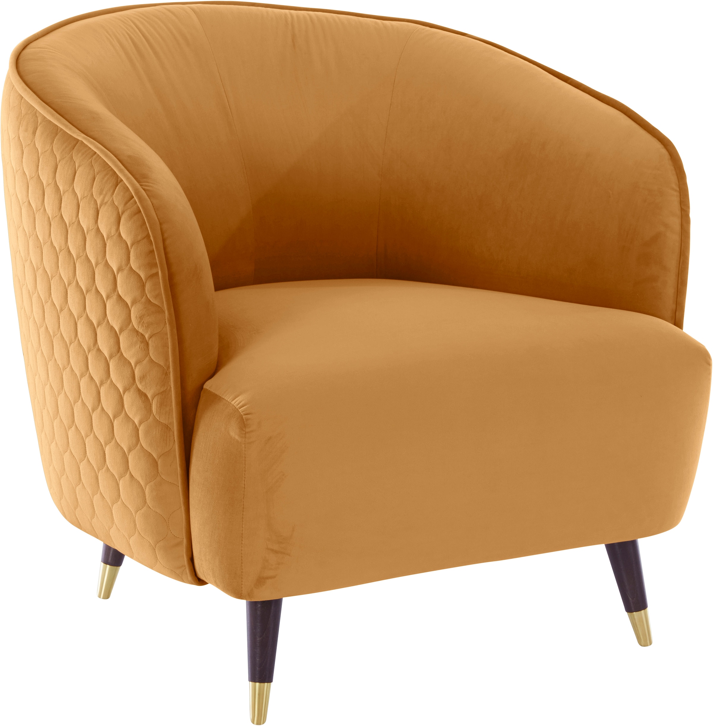 Home affaire Sessel "Oradea Cocktailsessel", mit eleganter Steppung auf Rüc günstig online kaufen