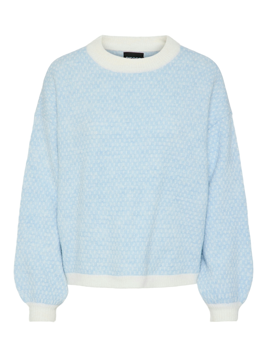 pieces Rundhalspullover "PCDILIPPA LS O-NECK KNIT MM" günstig online kaufen