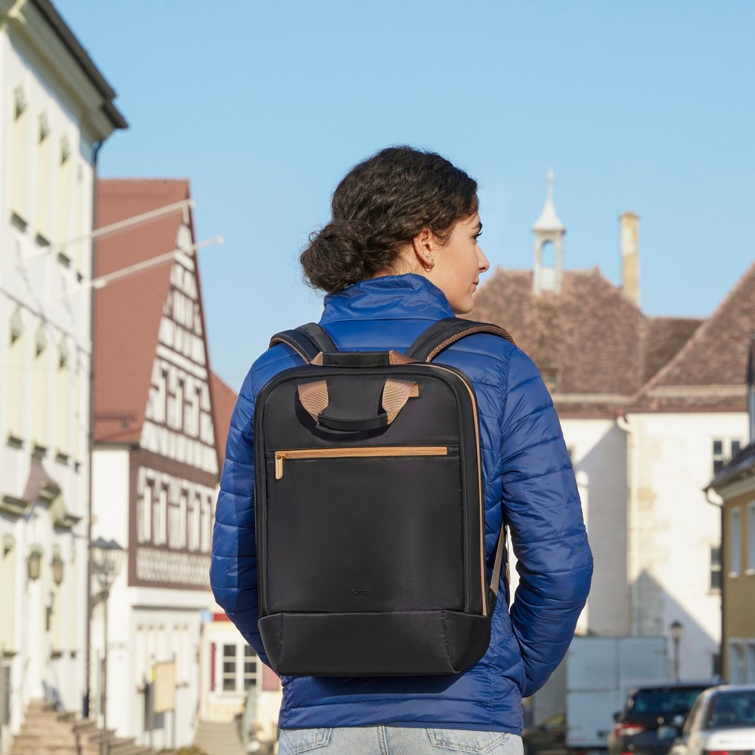 Hama Notebookrucksack »Laptop Rucksack bis 16,2“ (leicht, gepolstert, 3 extra Fächer)«