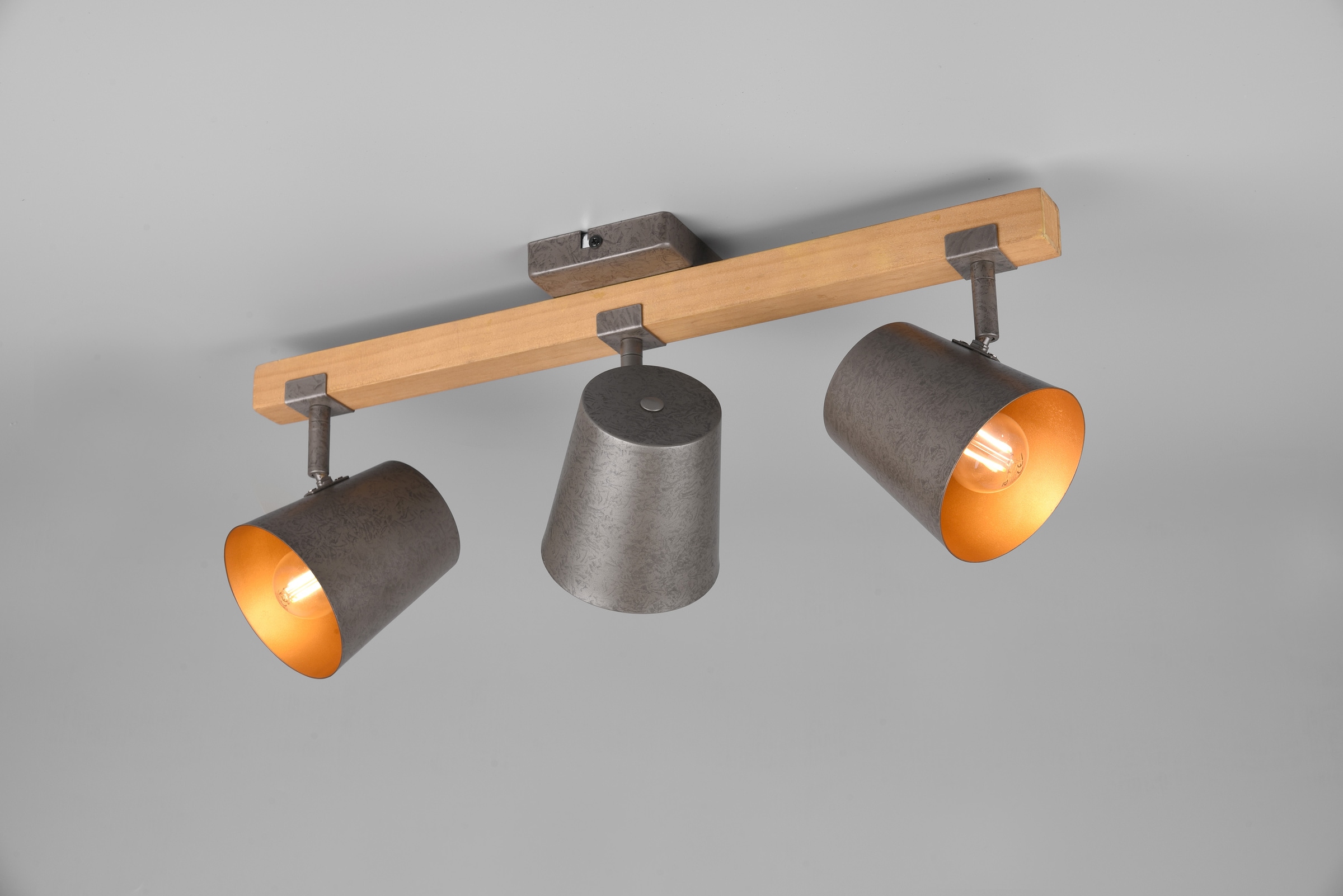 TRIO Leuchten Deckenstrahler »Bell«, BAUR bestellen 3-flammig und Deckenmontage | flammig-flammig, wählbar 3 Wand- / frei Spot Leuchtmittel zur