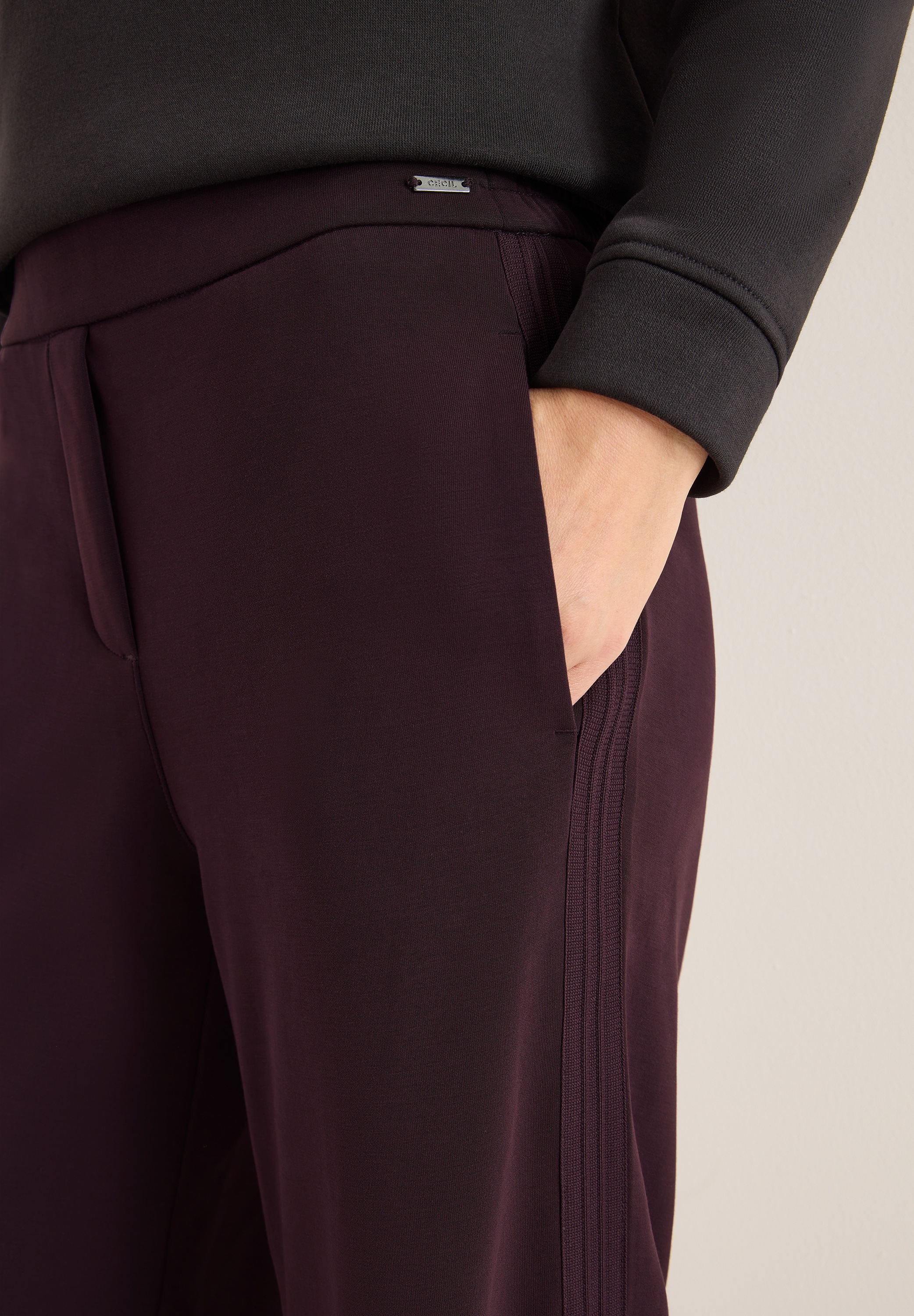 Thumbnail - Cecil Stoffhose mit Gallonstreifen