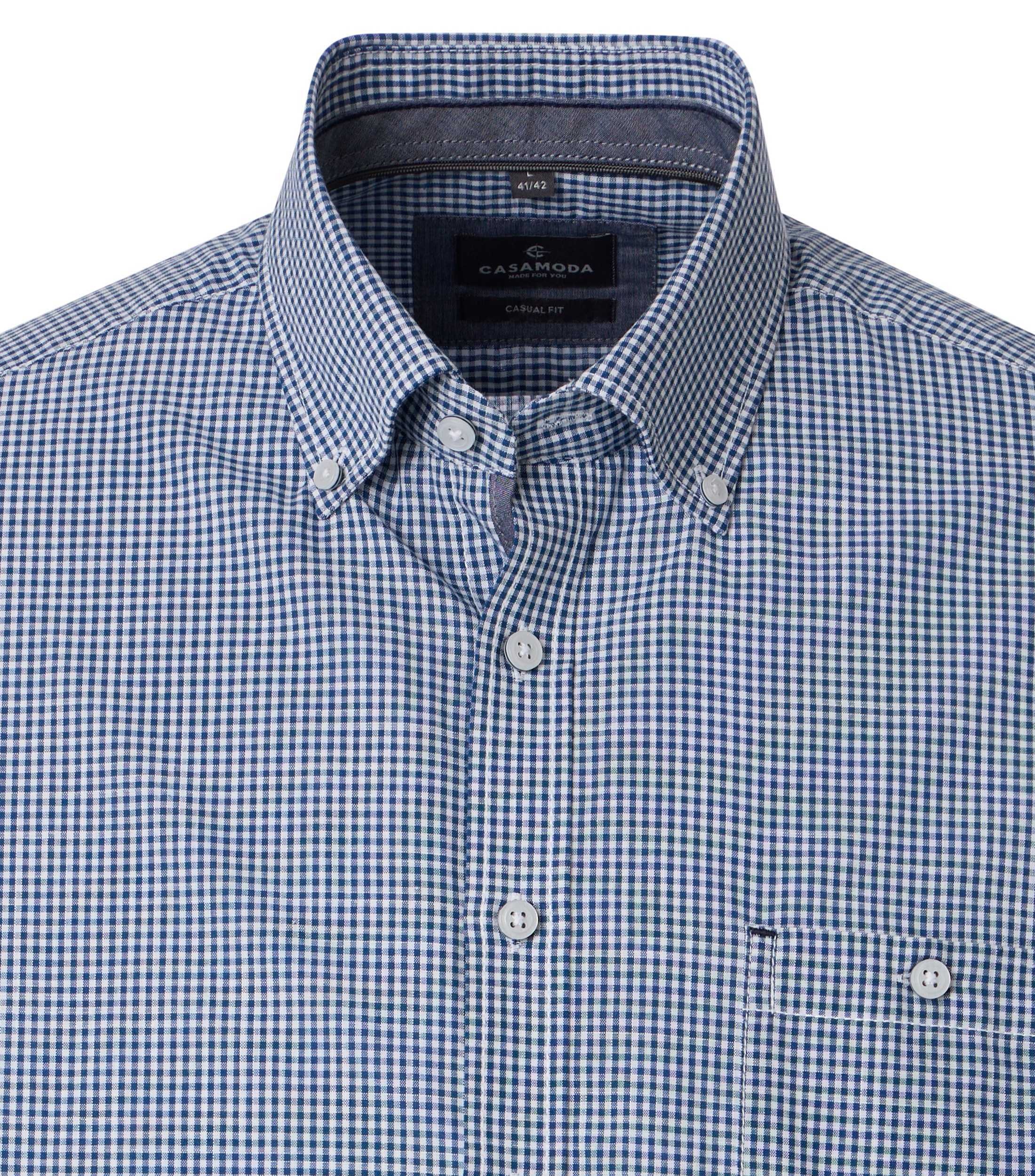 CASAMODA Kurzarmhemd »CASAMODA Freizeithemd Kurzarm kariert«