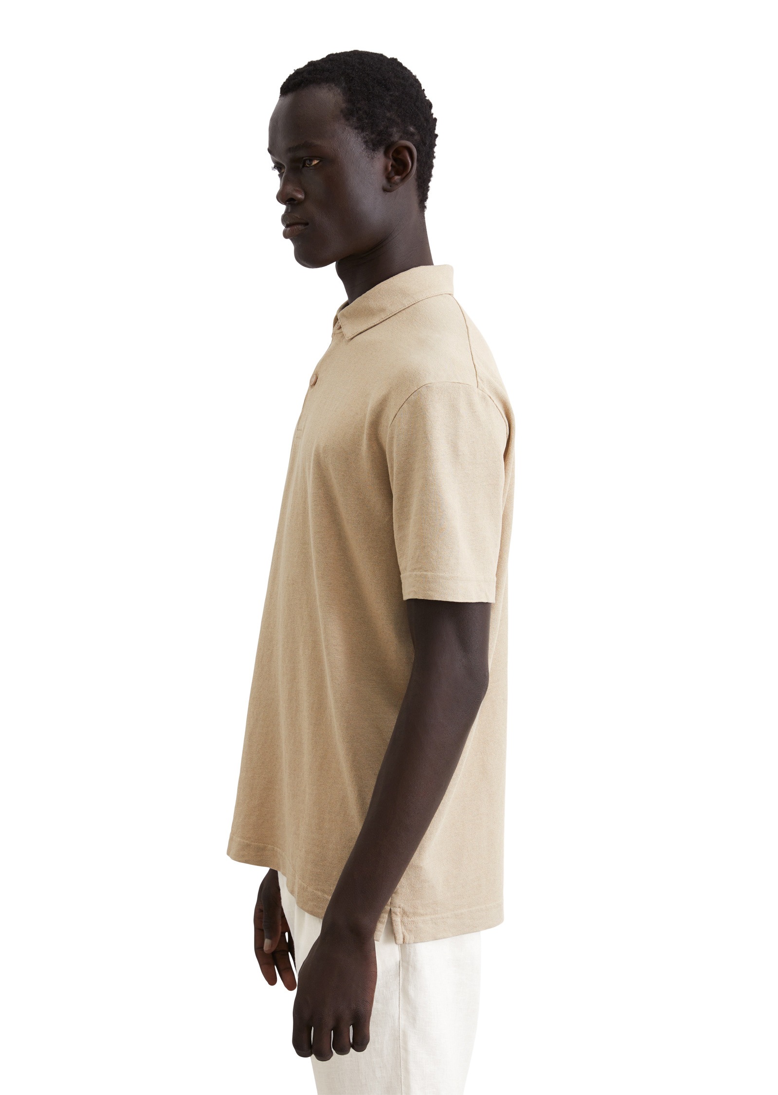 Marc O'Polo Poloshirt »aus hochwertigem Leinen-Mix«