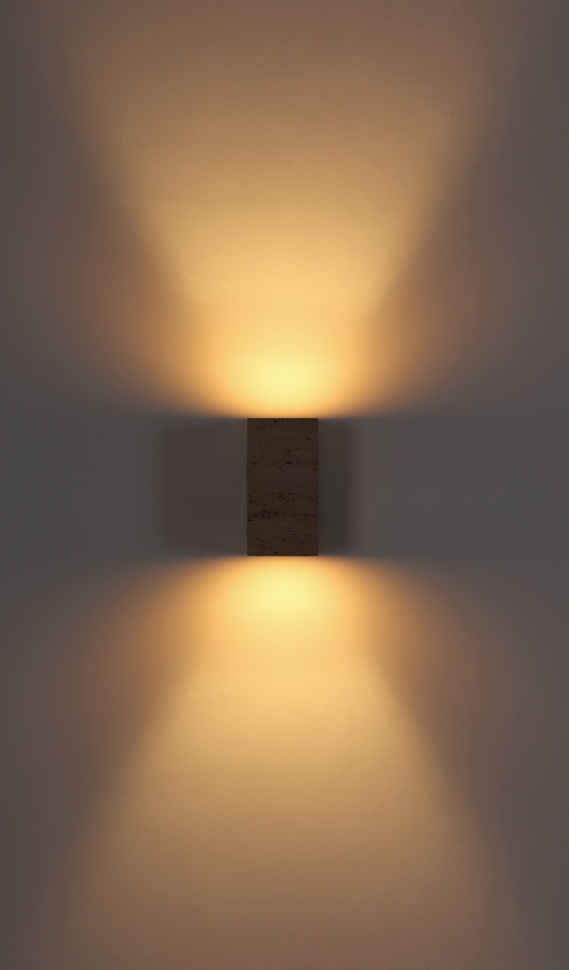 GLOBO LIGHTING Wandleuchte »ROJAS« LED-Modul 1 Stk. Warmweiß Wandleuchte mit Up/Down-Light, warmweiß, modern & kompakt
