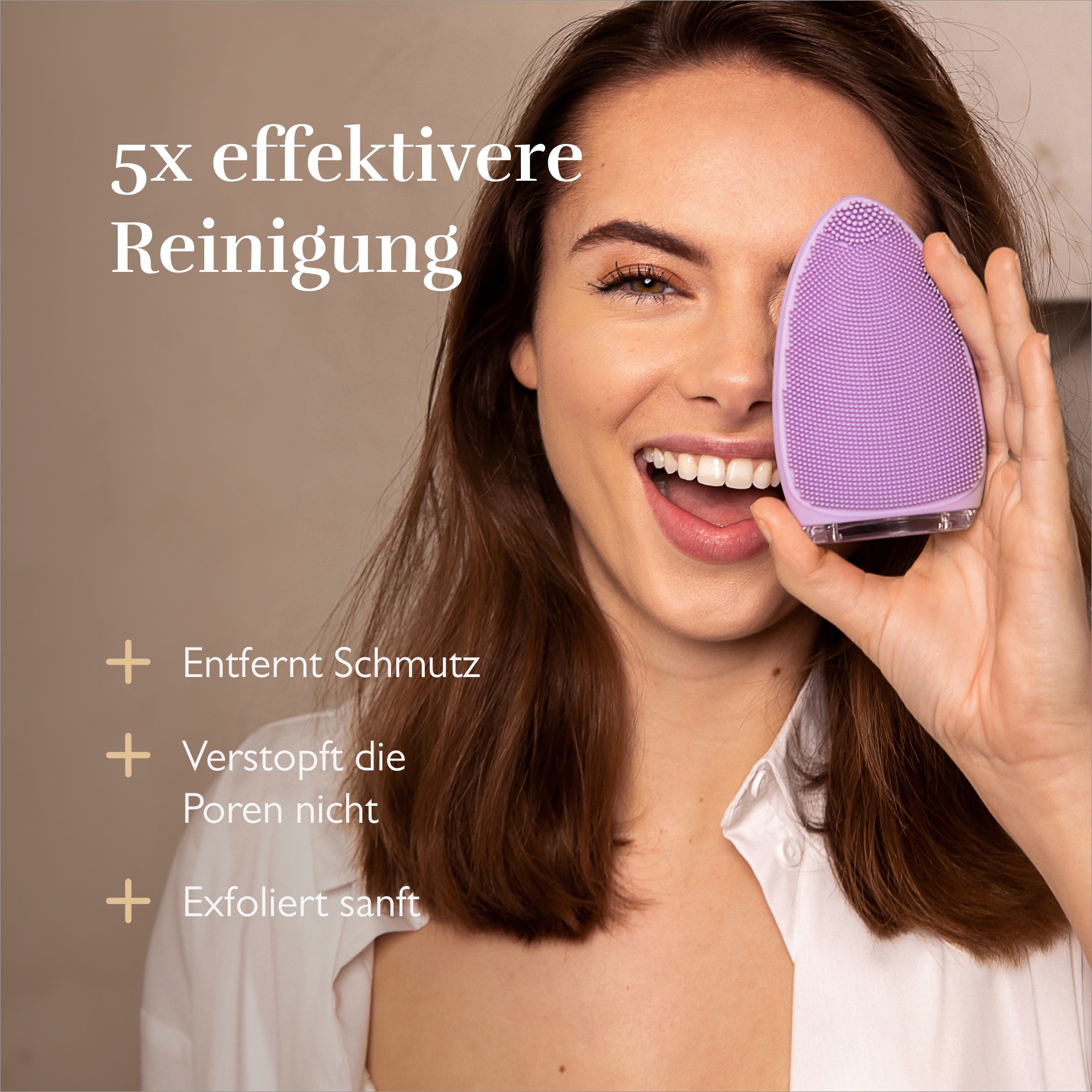 Silk'n Elektrische Gesichtsreinigungsbürste »Bright«