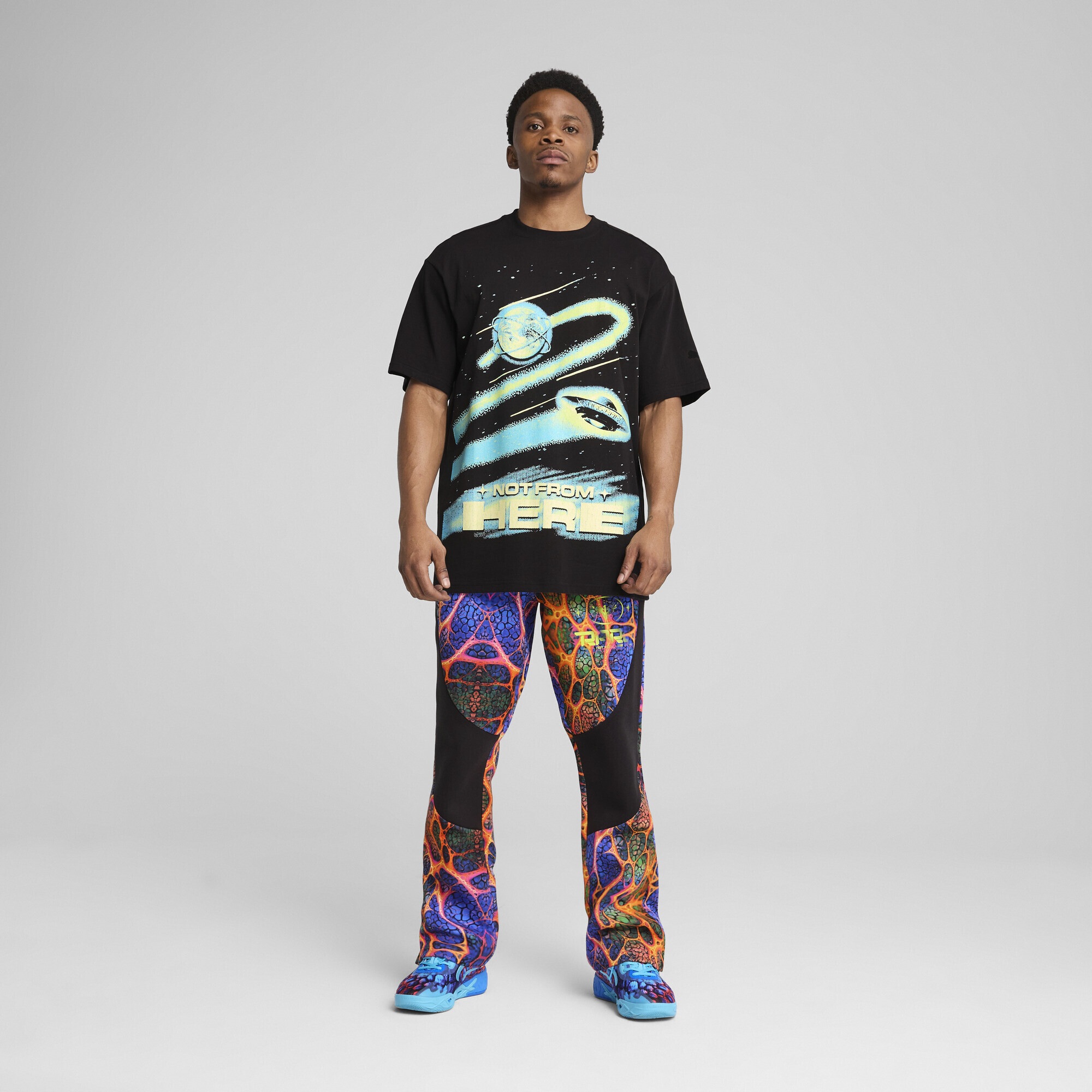PUMA Trainingsshirt »Melo Alien Skins Basketballshirt Herren«