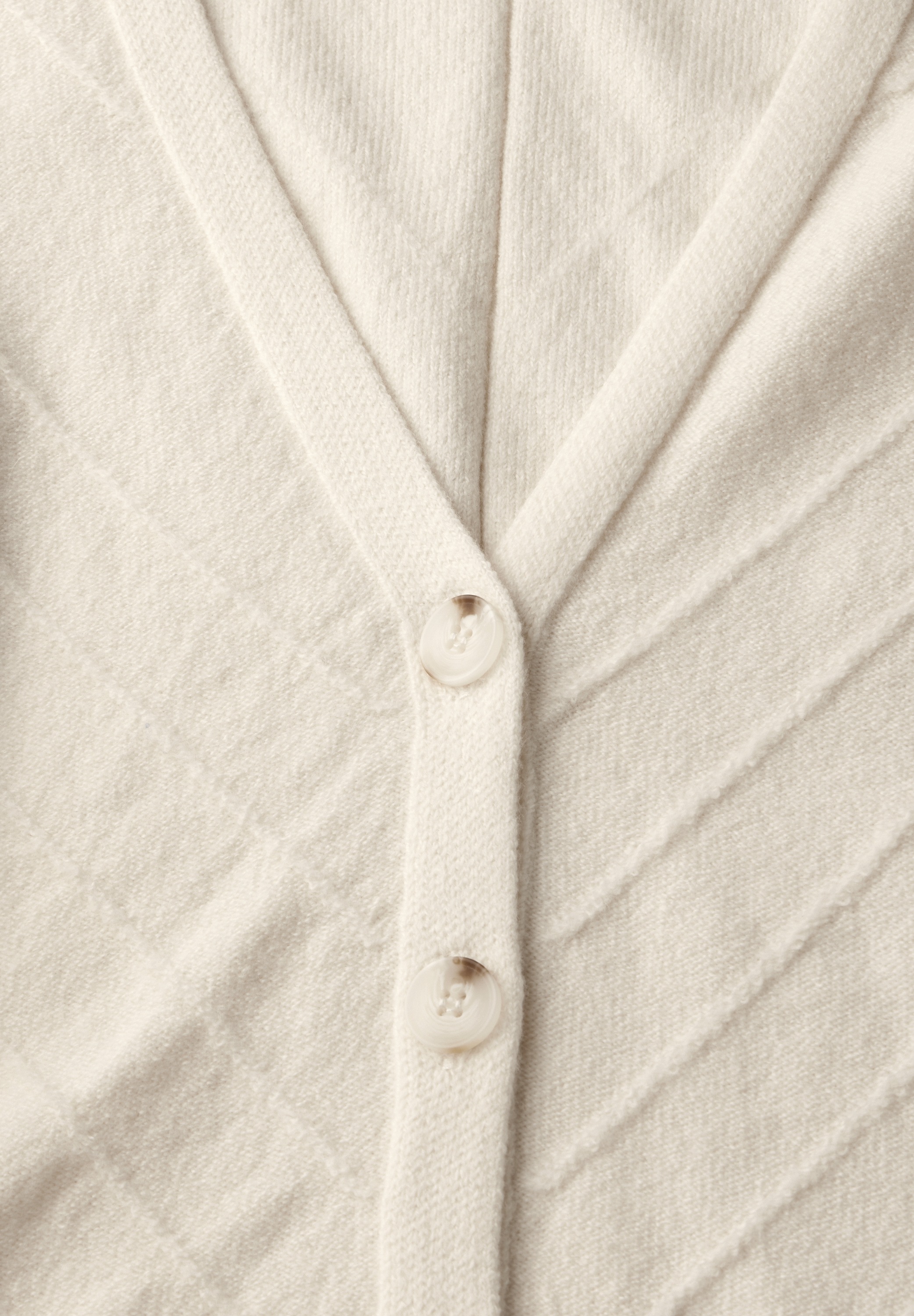 STREET ONE Cardigan, aus softem Materialmix