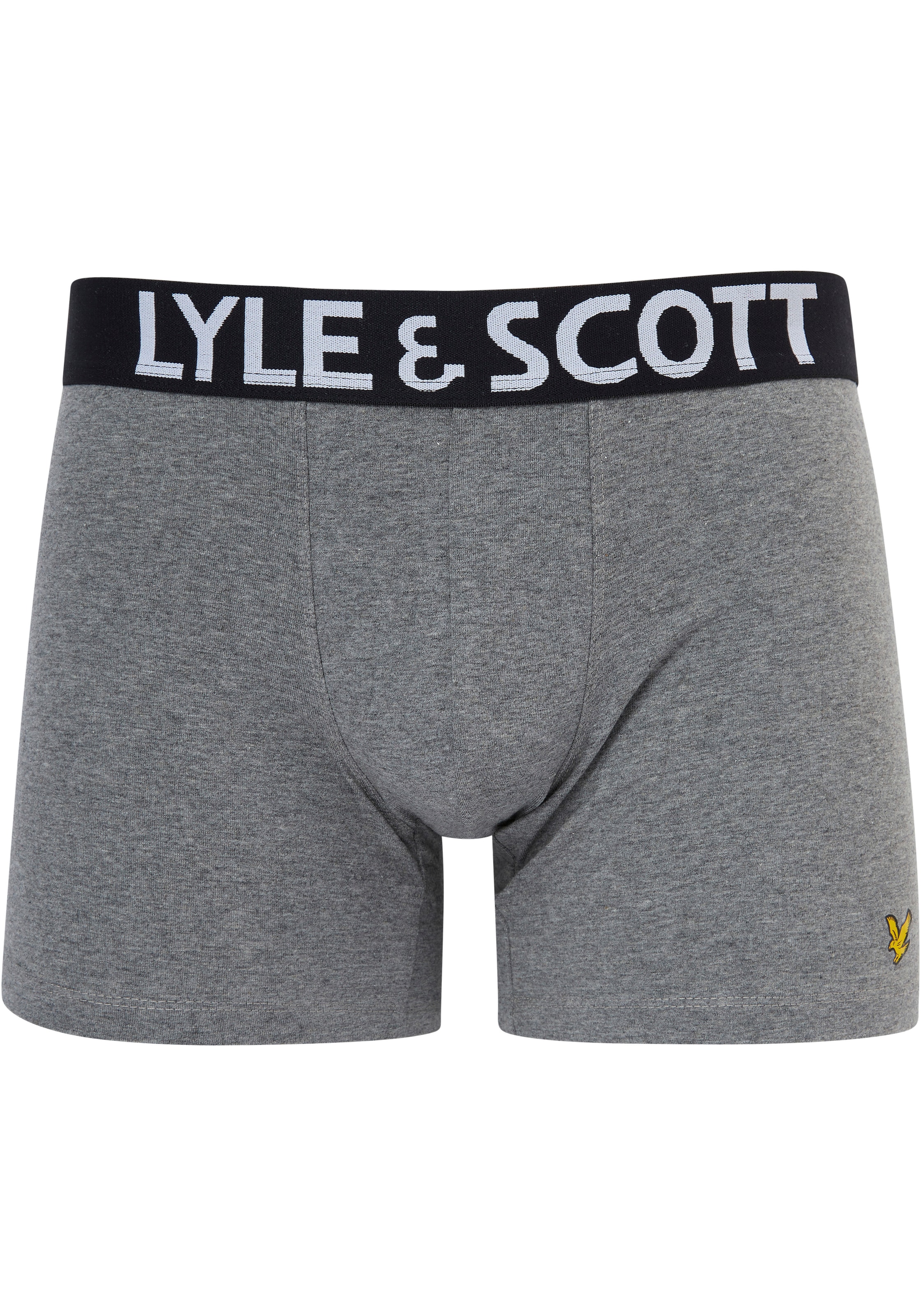 Lyle & Scott Boxershorts »DANIEL«, (Packung, 3 St.), mit Logo-Elastikbund