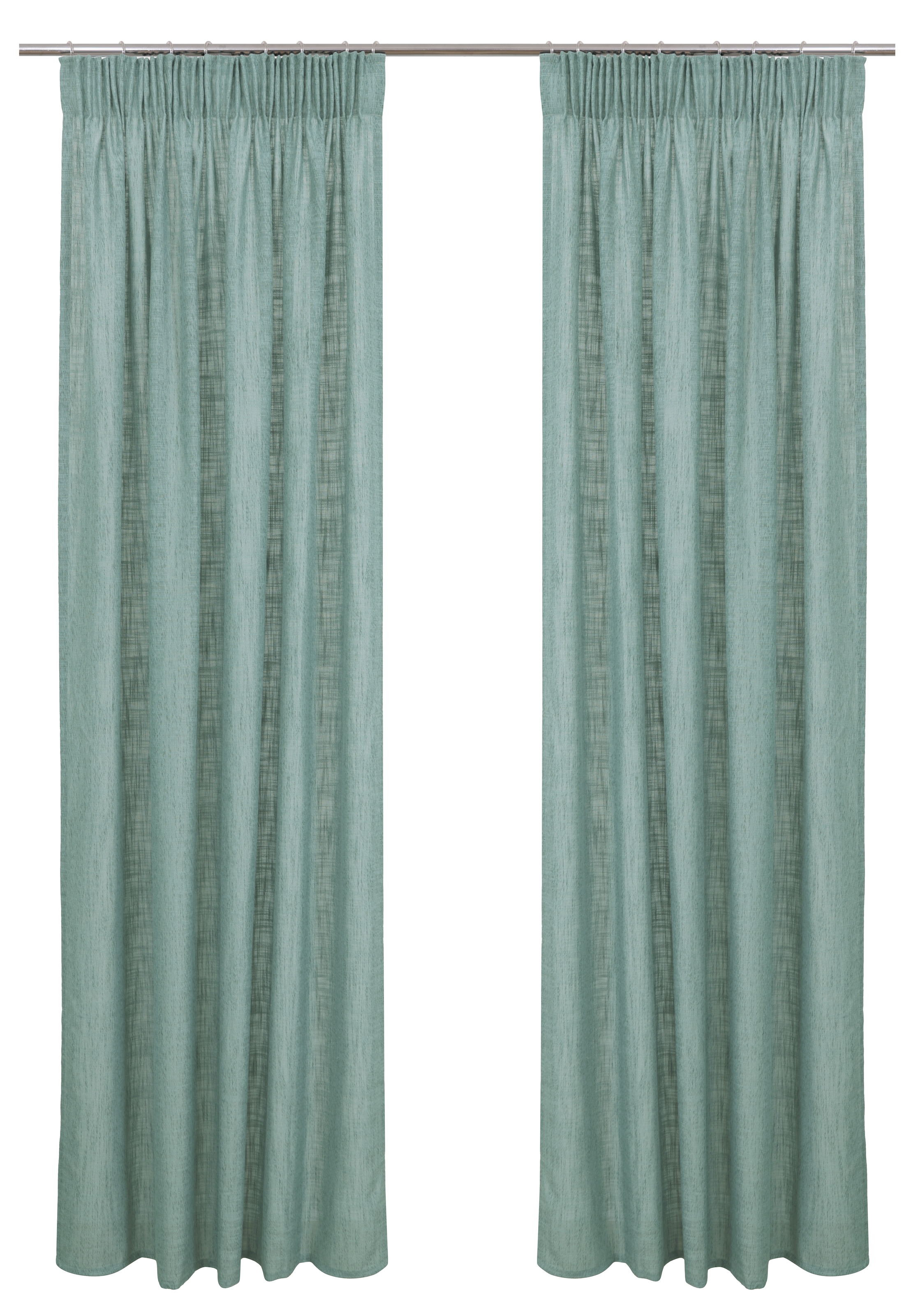 Bruno Banani Gardine »Jaden«, (1 St.), modern, Farbverlauf, zeitloser Schal, Leinenoptik