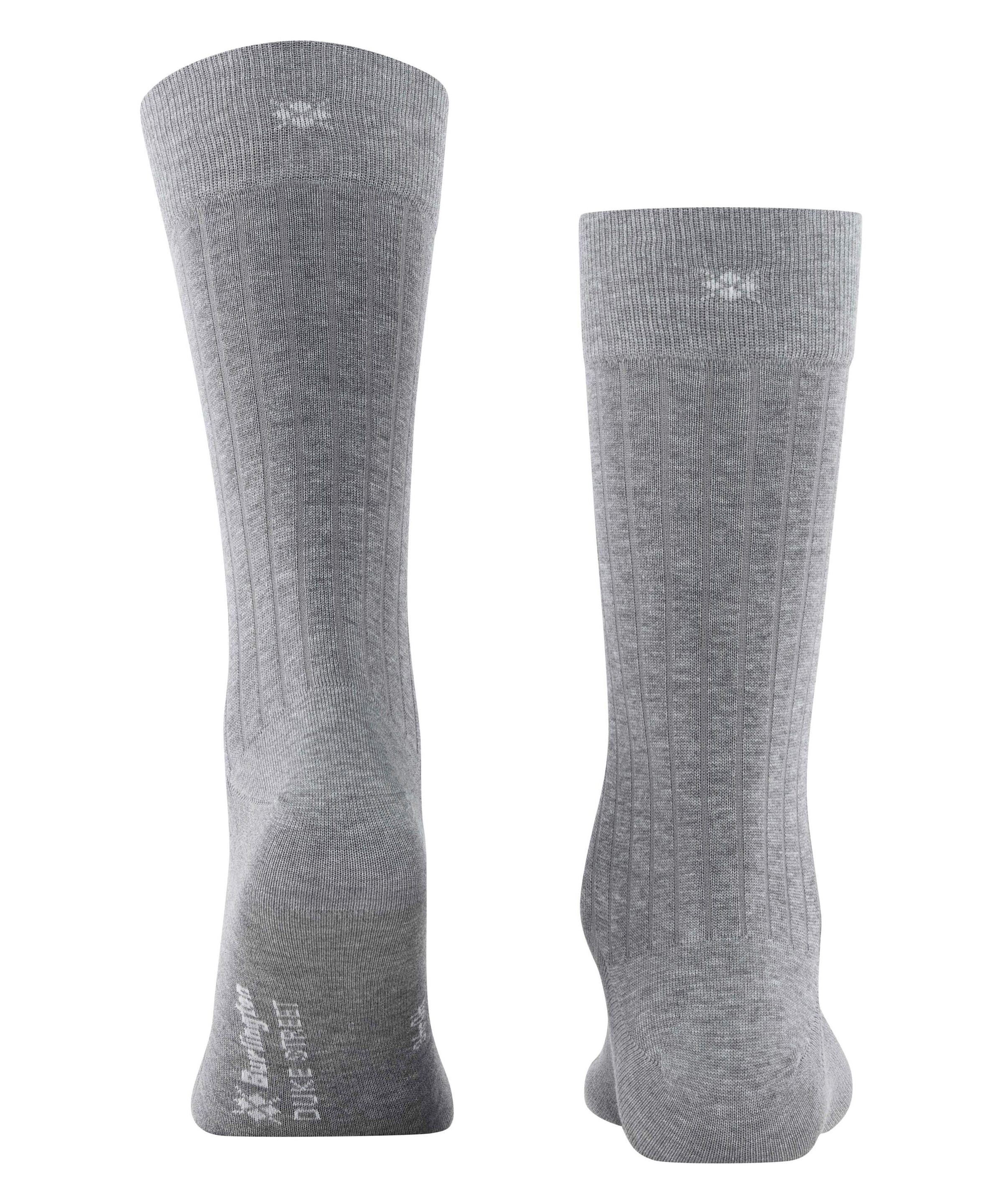 Burlington Socken »Duke Street« Einheitsgröße 40-46, Rippenstruktur, Cotton-Mix