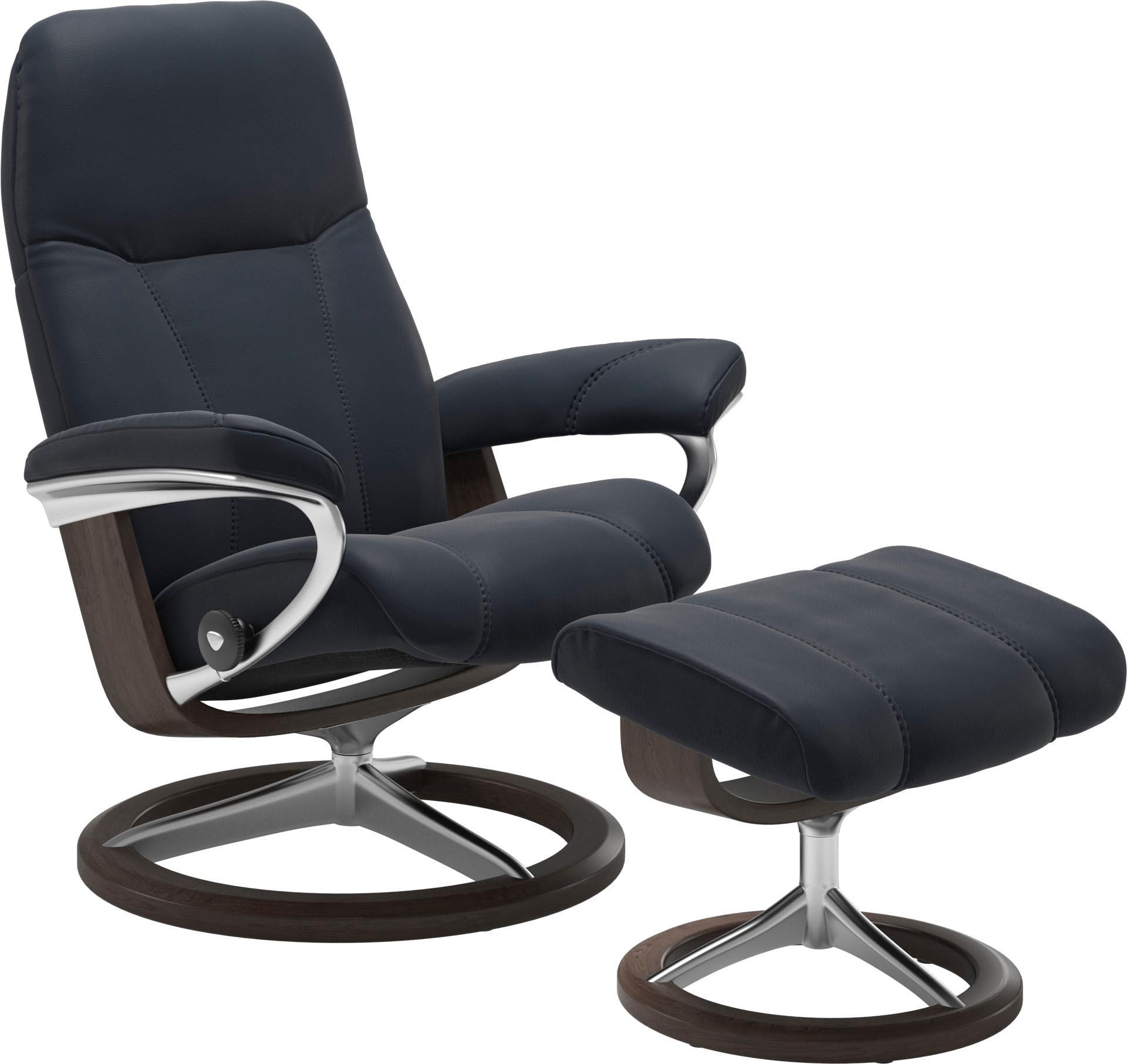 Stressless Relaxsessel "Consul" Relaxsessel mit Hocker, mit Hocker, mit Sig günstig online kaufen