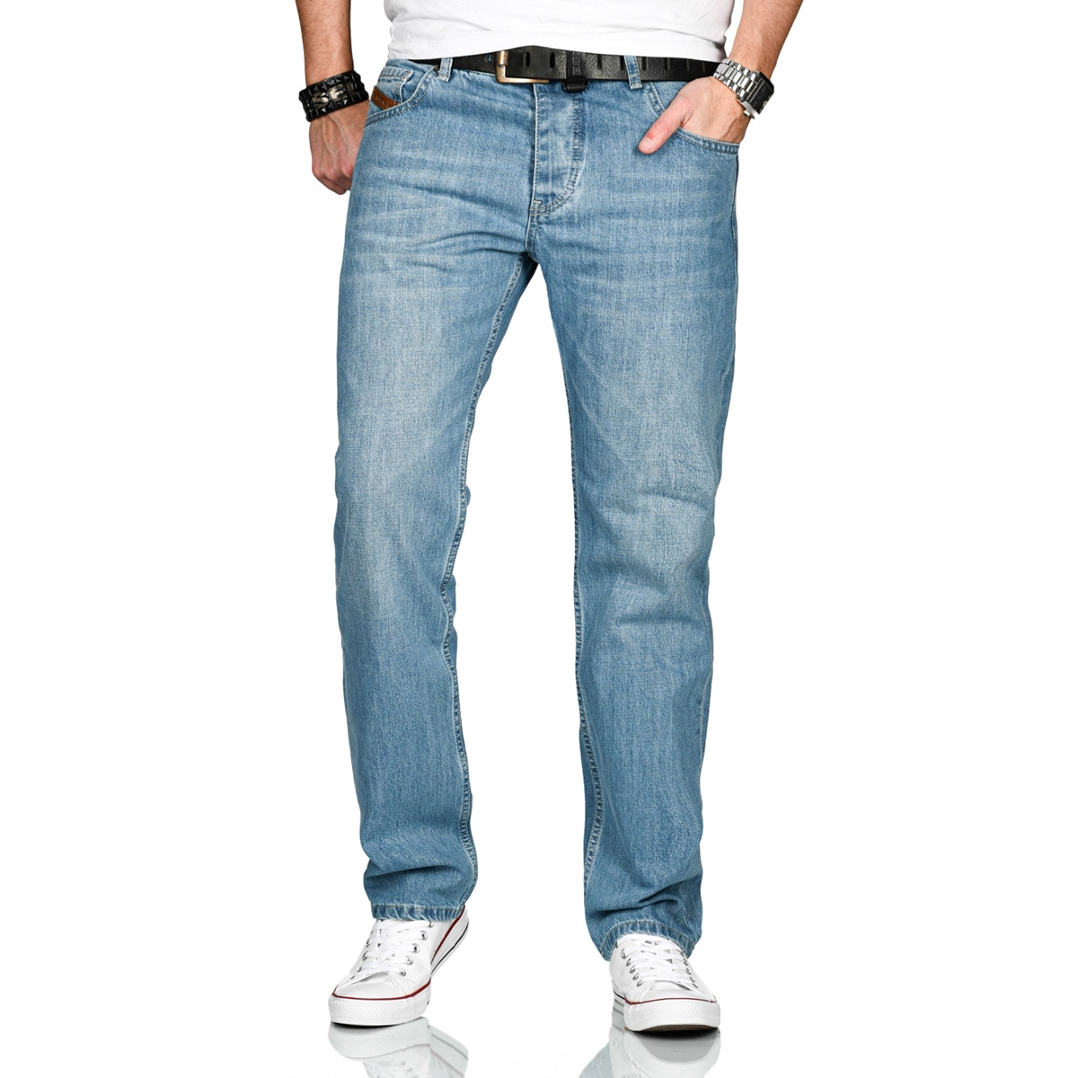 Comfort-fit-Jeans »ASMarco«, mit geradem Bein