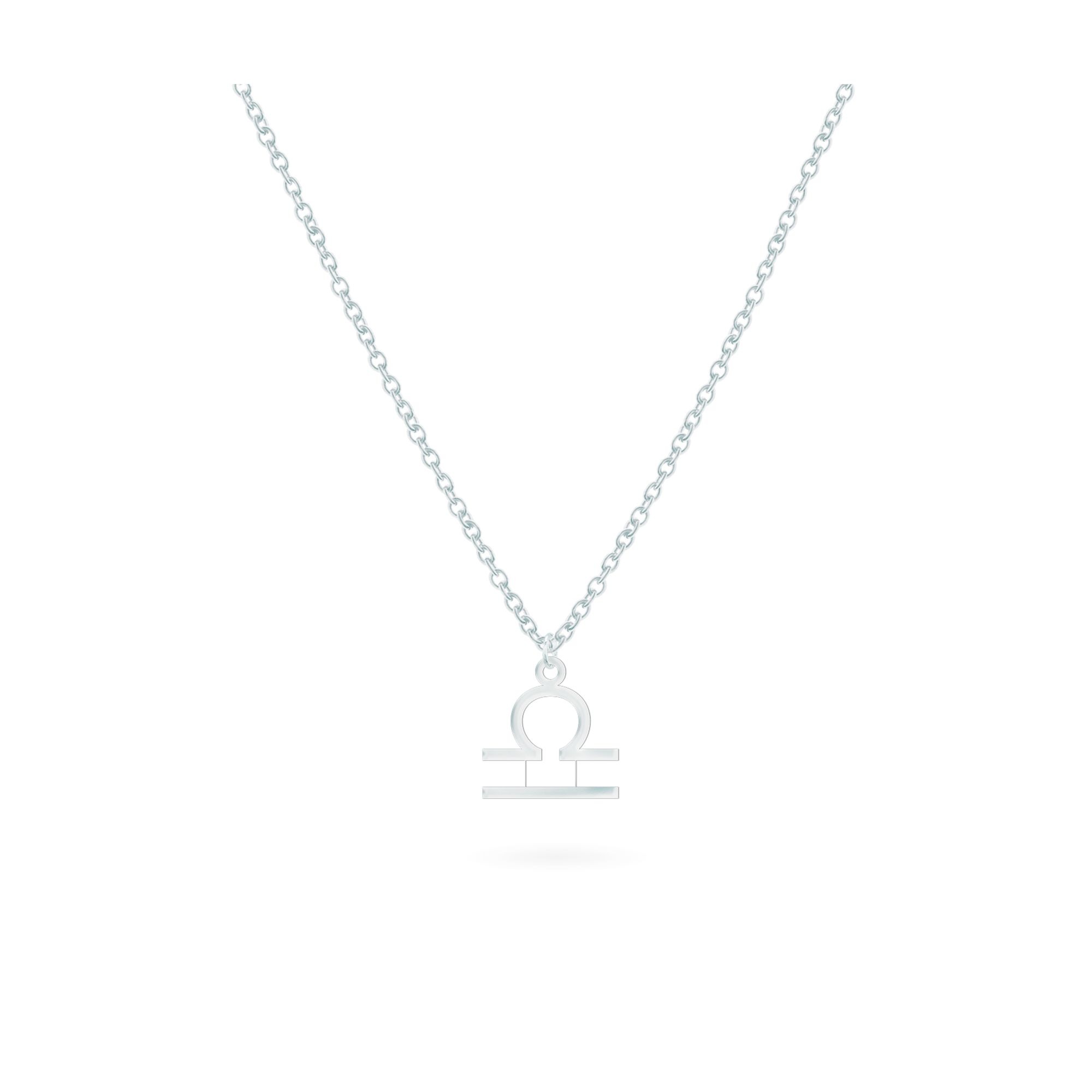 Beka&Bell Kette mit Anhänger »925-Sterling Silber Glänzend 42cm Waage«