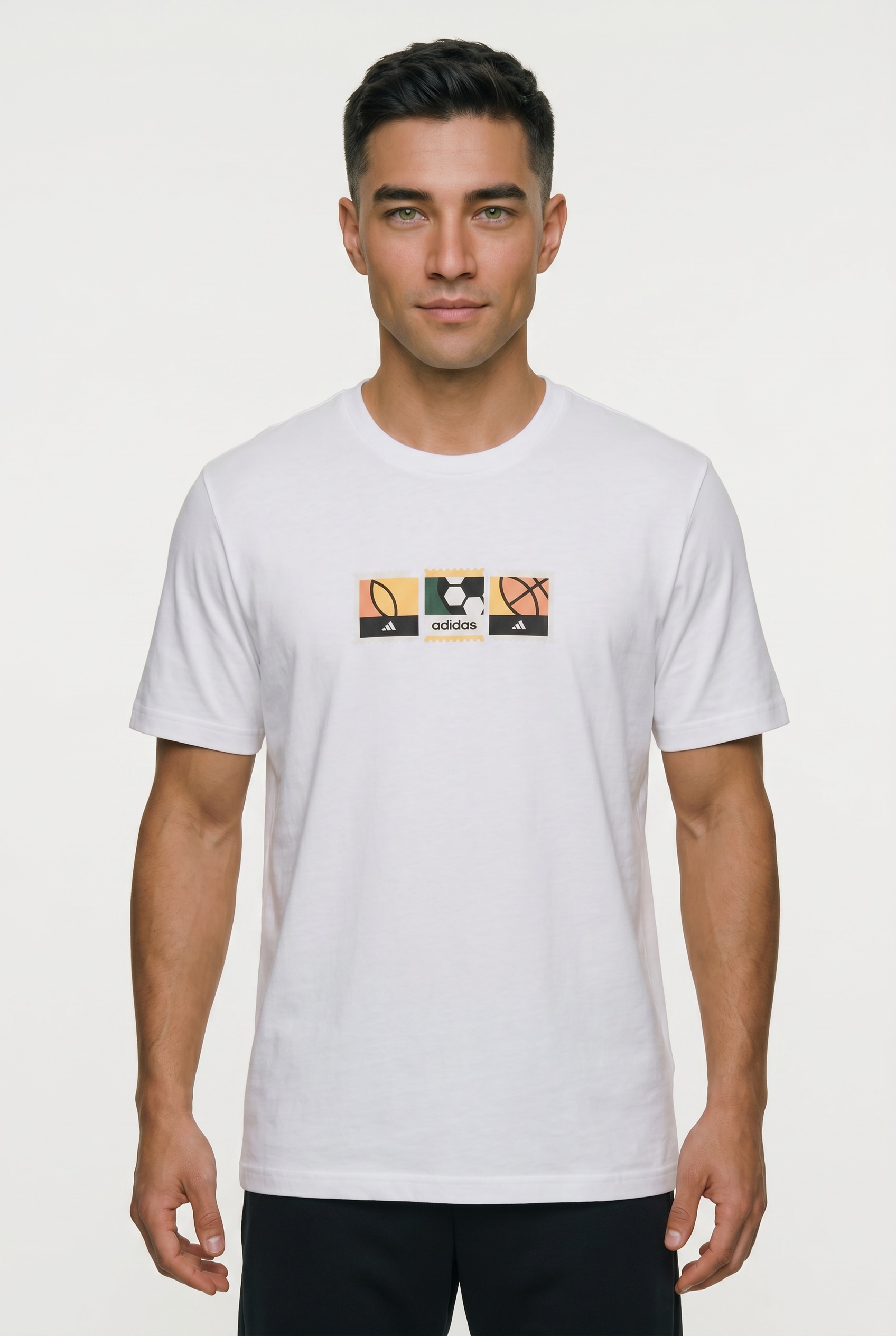adidas Sportswear T-Shirt "MEMORIES OF SPORT STAMPS GRAPHIC"