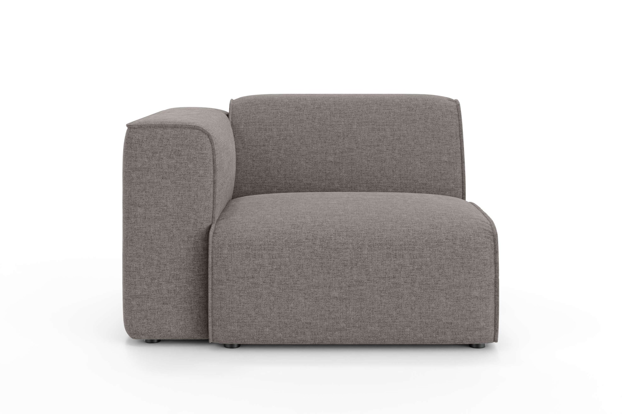 OTTO home Sessel "Sofa-Eckelement, Maße B/T/H: 109/97/46 cm" als Modul oder separat verwendbar, für individuelle Zusammenstellung