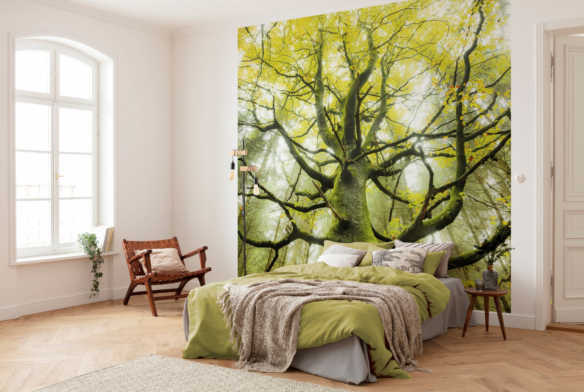 Komar Vliestapete »Digitaldruck Vlies - Der Traumbaum - Größe 300 x 280 cm«, bedruckt, Wohnzimmer, Schlafzimmer