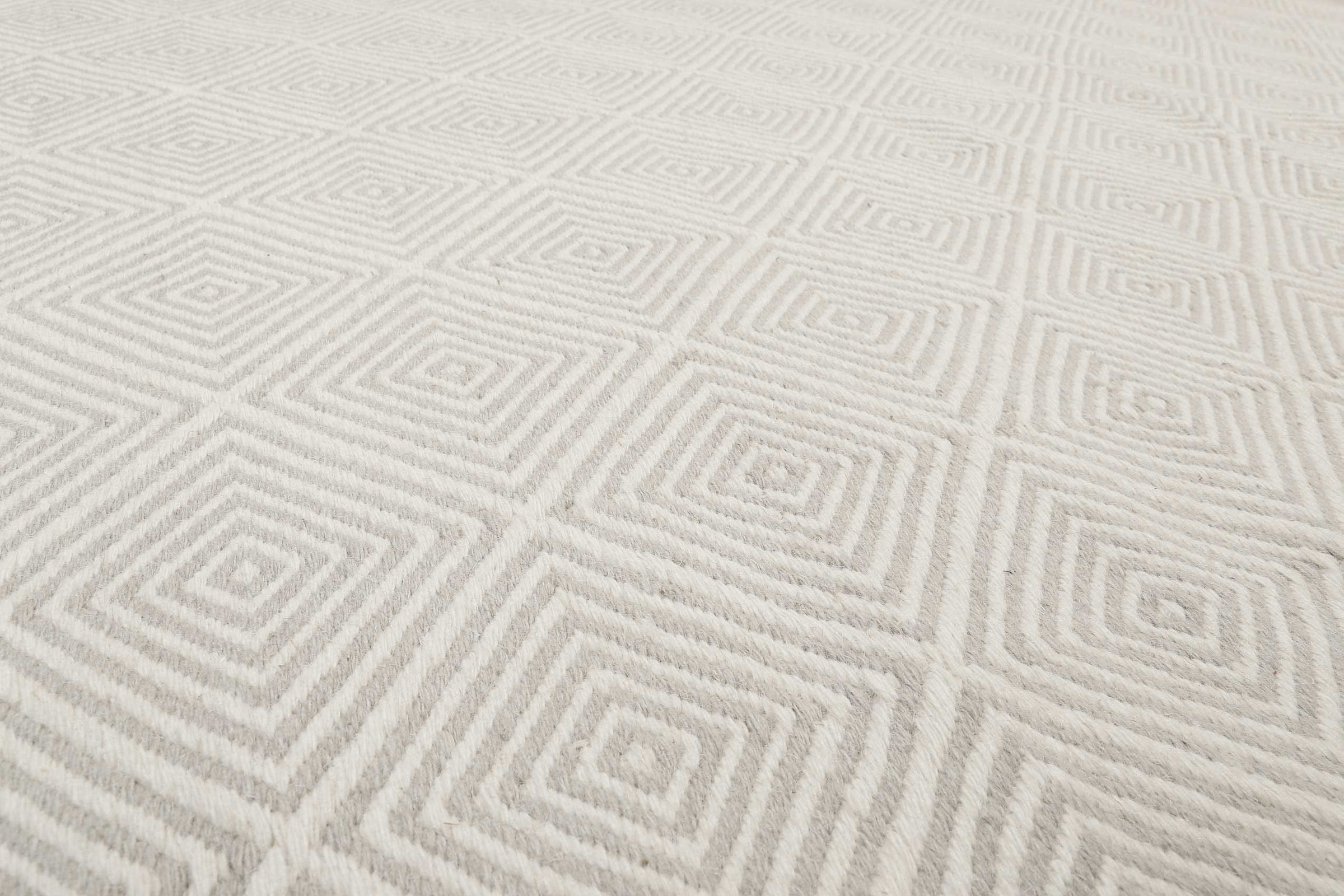 Esprit Wollteppich »Cairo ESP-2206«, rechteckig, 10 mm Höhe, Naturfaserteppich mit Fransen im modernen Design, Wohnzimmer