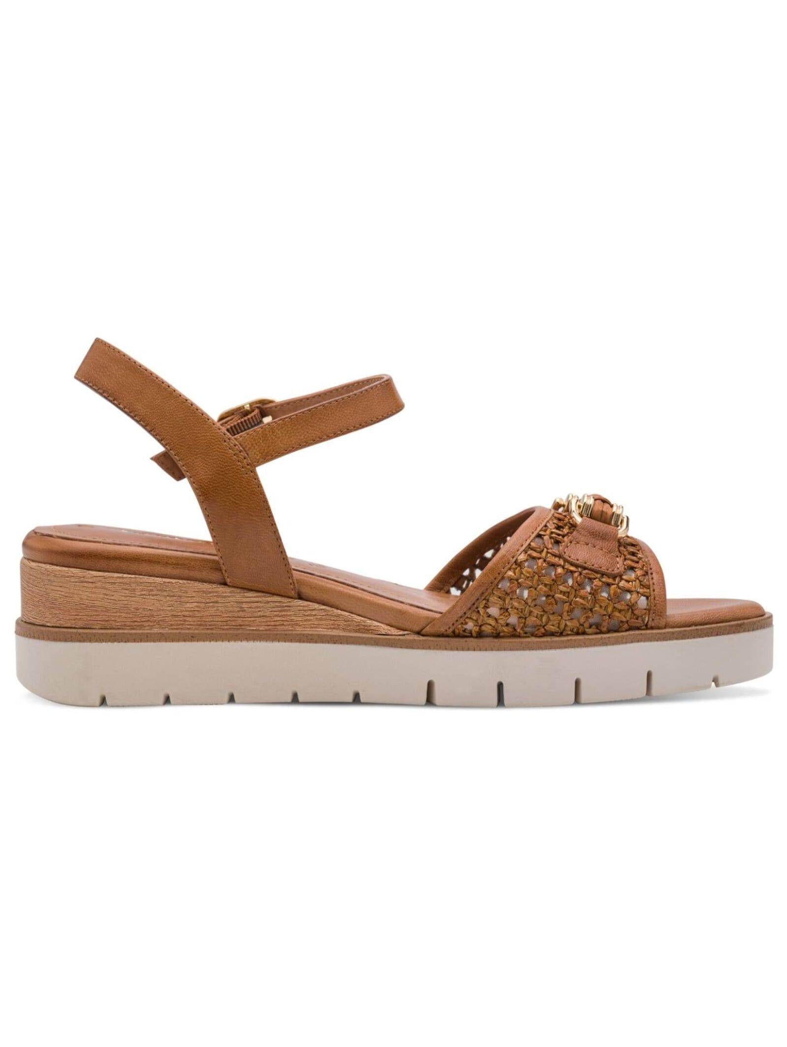 Tamaris Keilsandalette »Tamaris Sandalen Leder/Textil«