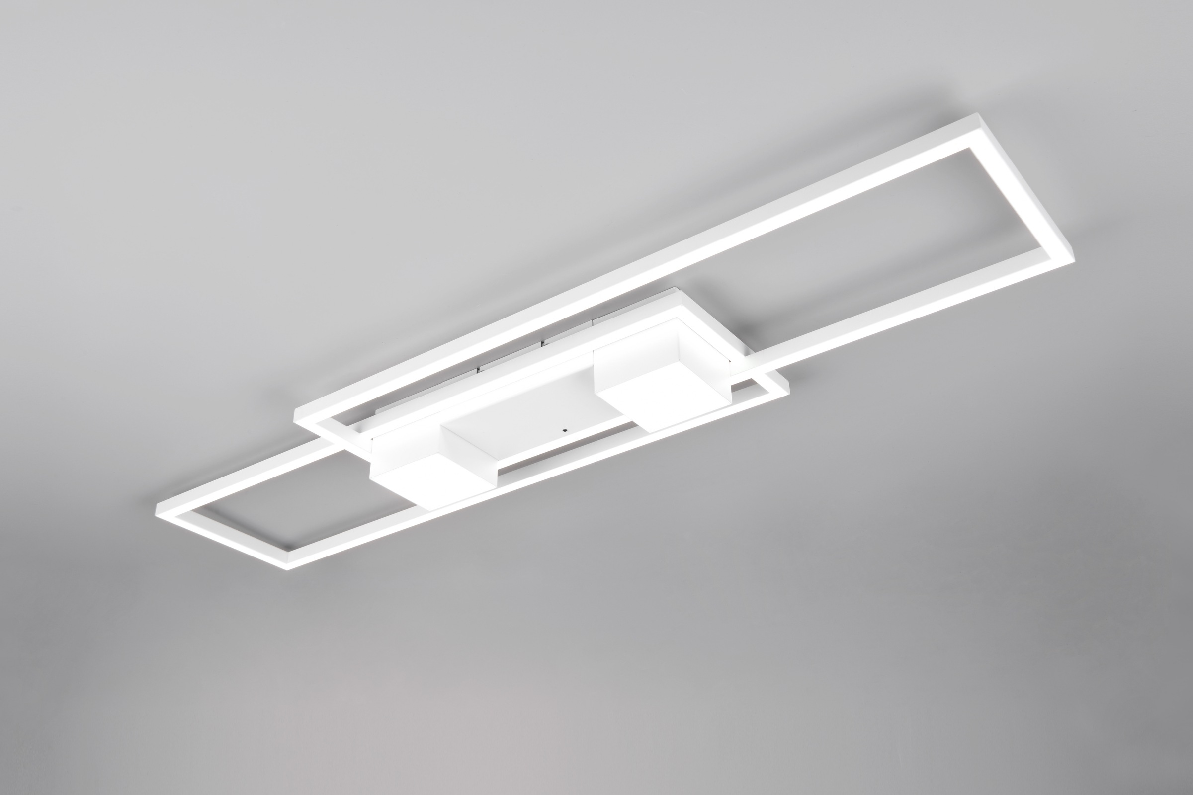 TRIO Leuchten LED Deckenleuchte »ALBANY LED Deckenlampe 37W 4300 Lumen warmweiß bis kaltweiß 2700-6500K«, 1 flammig, Leuchtmittel LED-Board | LED fest integriert, Fernbedienung, Lichtfarbe einstellbar, Memory, Nachtlicht, dimmbar