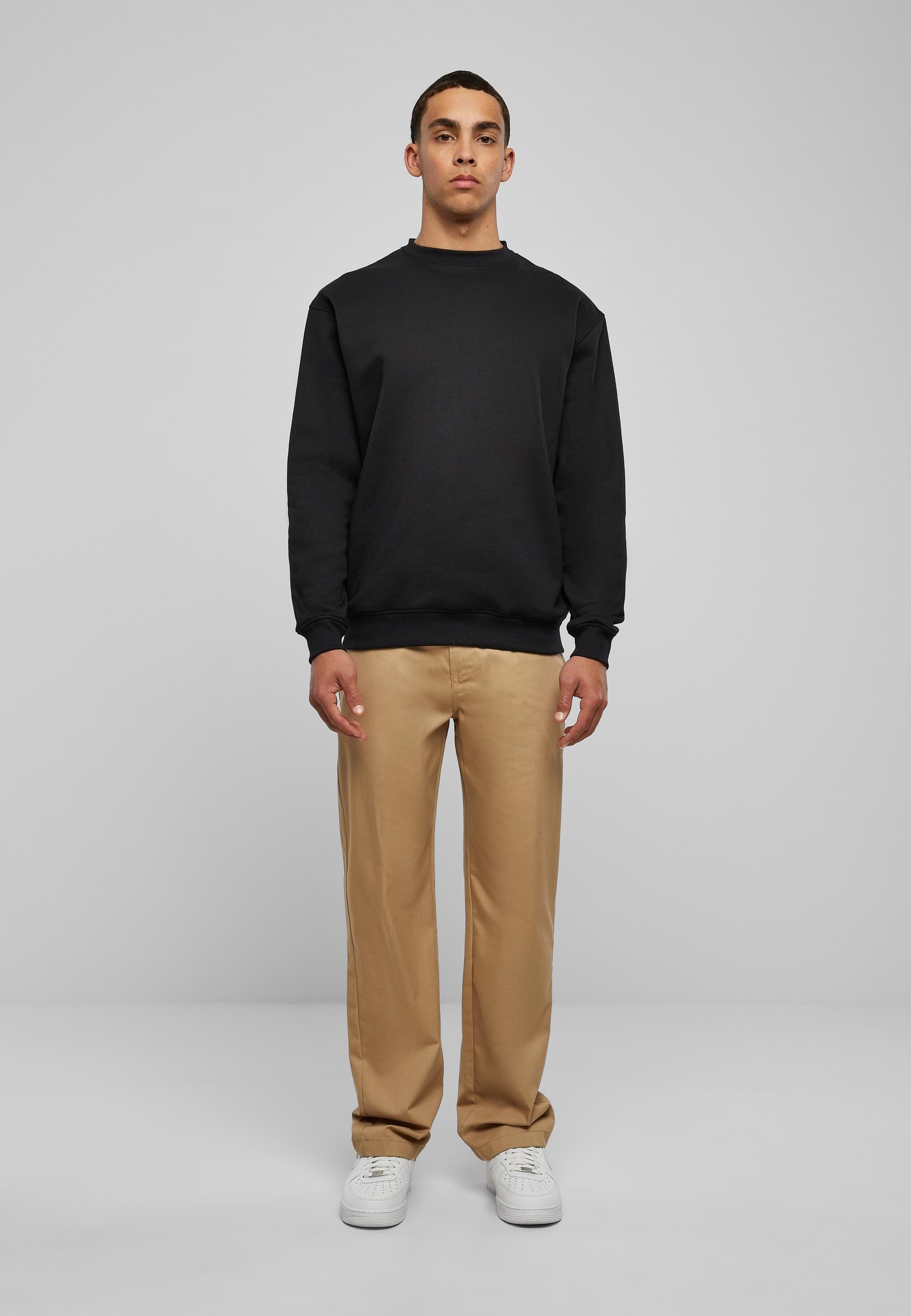 URBAN CLASSICS Rundhalspullover »Urban Classics Herren Crewneck Sweatshirt«, (1 tlg.)