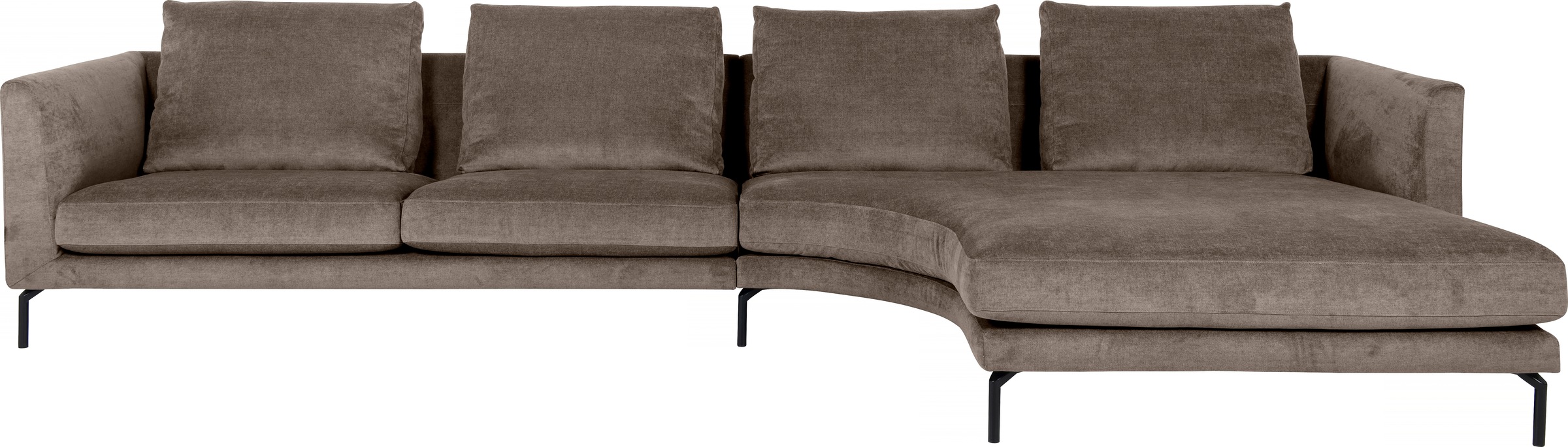 Ecksofa »Megasofa und Polstertraum, Designmöbel mit erstklassigem Sitzkomfort«, mit...