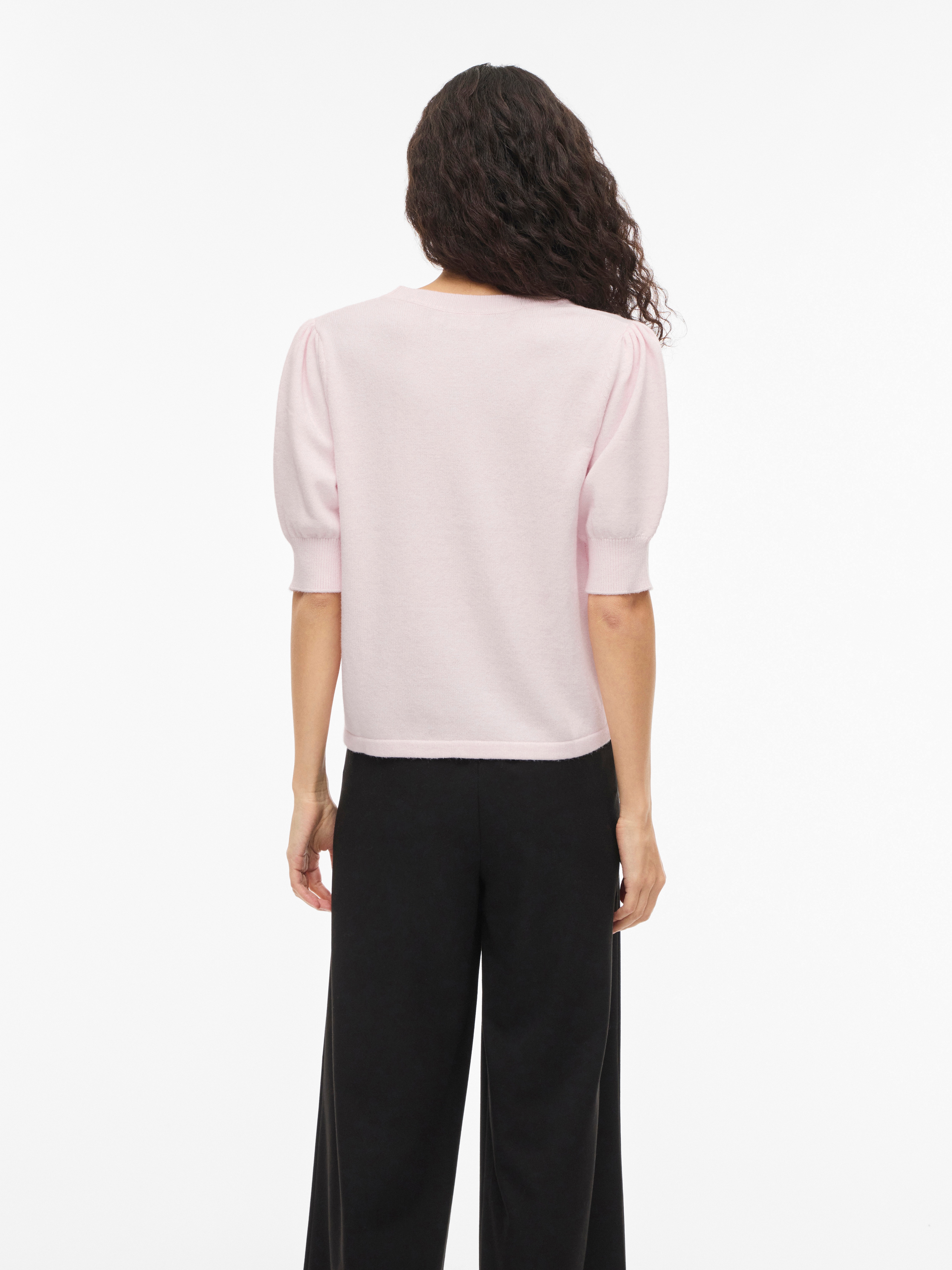 Thumbnail - Vila Strickpullover "VIRIL 2/4 SLEEVE O-NECK KNIT TOP - NOOS"