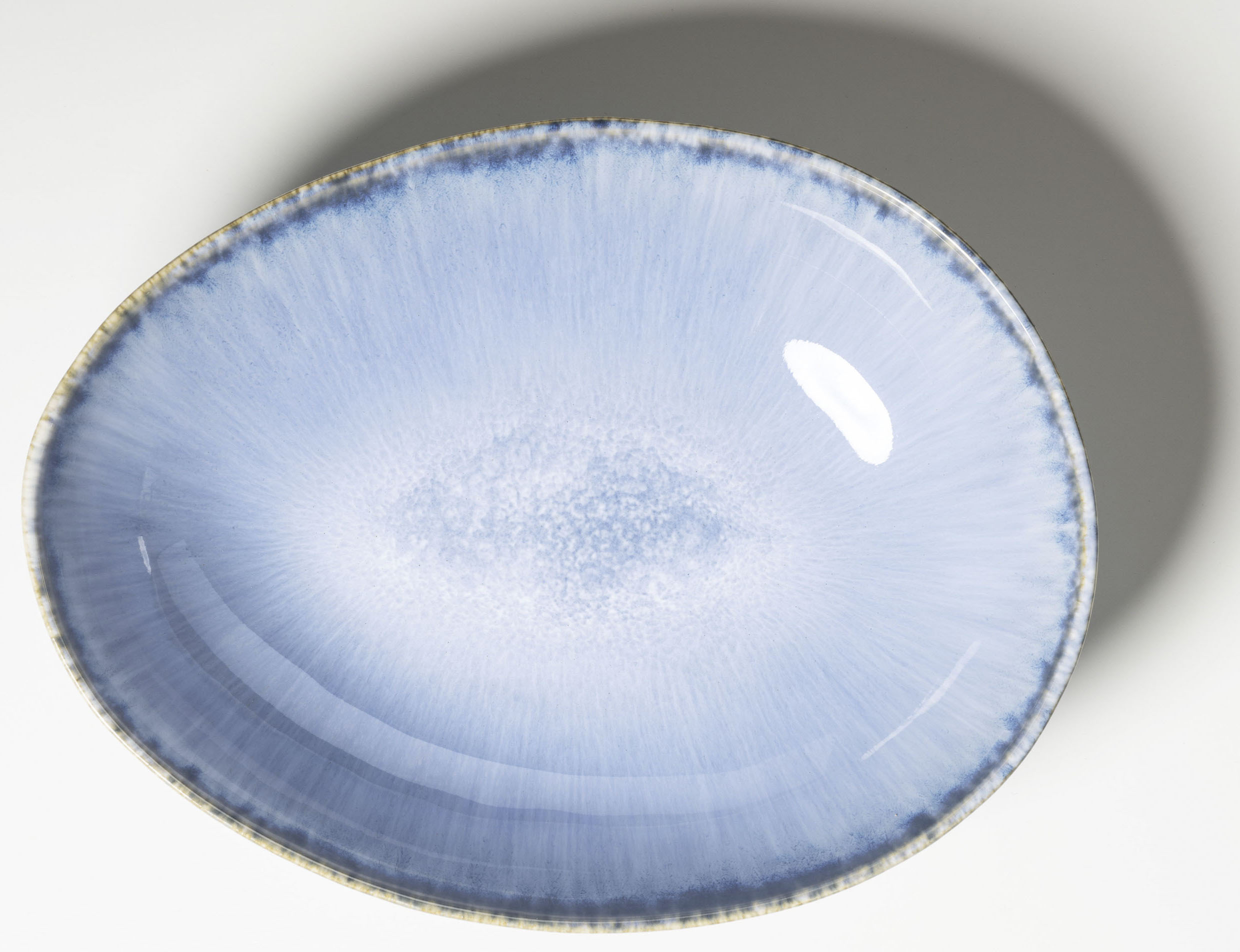 Thumbnail - gipfelstück Suppenschale "Wilde Schlucht" 4 Stk. aus Steinzeug Scandi-Style, glänzende Reaktivglasur, jedes Stück ein Un...