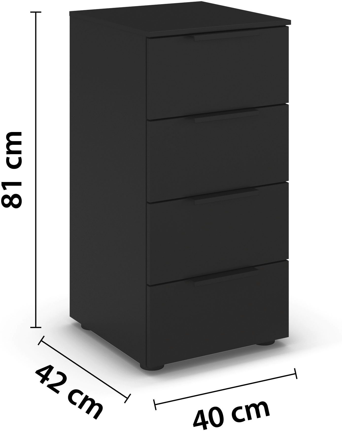 LeGer Home by Lena Gercke »Kommode Sideboard Schubladenkommode SERINA eleganter Eyecatcher« inkl. SOFT-CLOSE-FUNKTION,  mit 4 Schubkästen sowie hochwertigen Metallgriffen MADE IN GERMANY