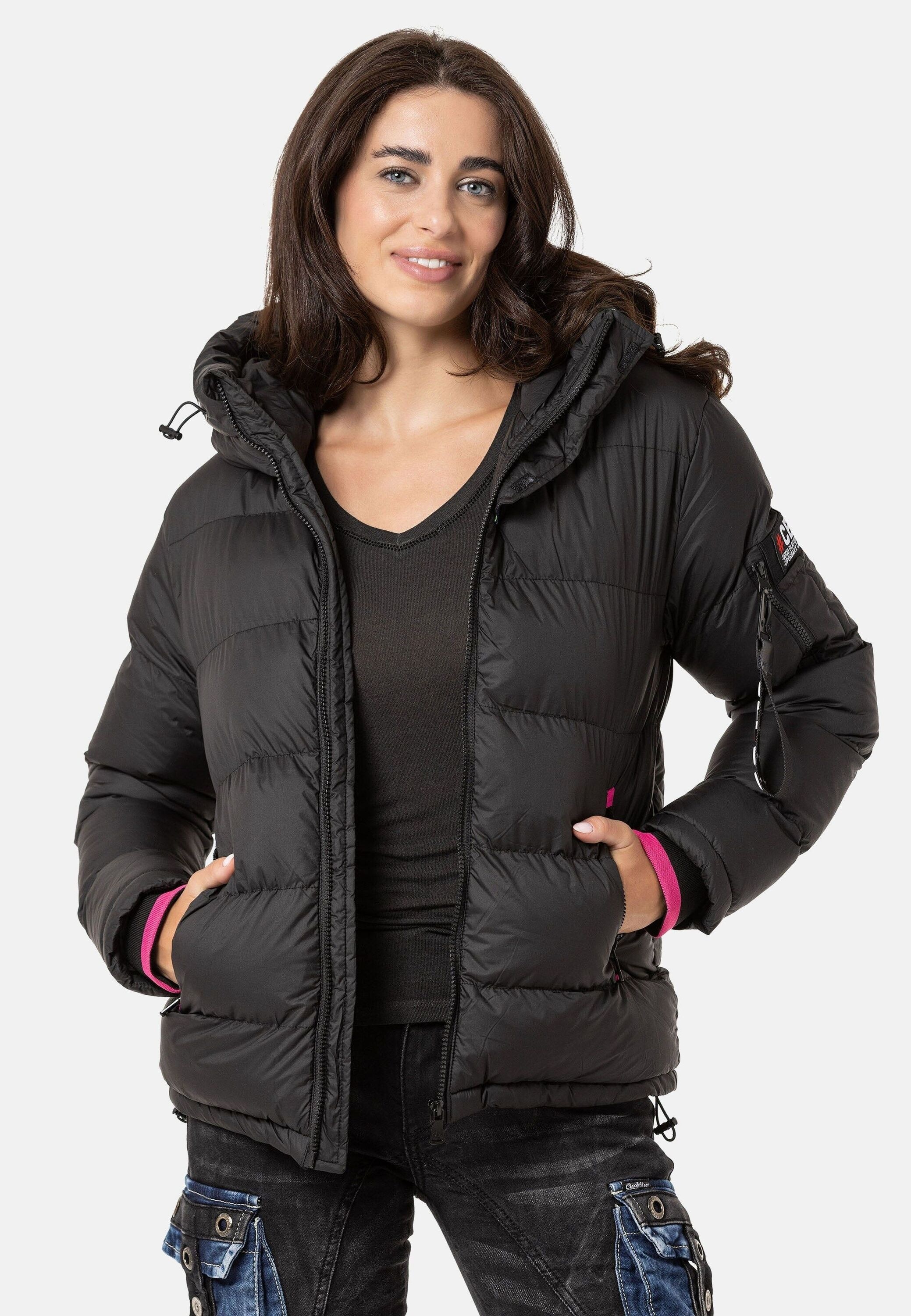 Cipo & Baxx Winterjacke "Jacken", mit Kapuze, im modernen Look, WM138 günstig online kaufen