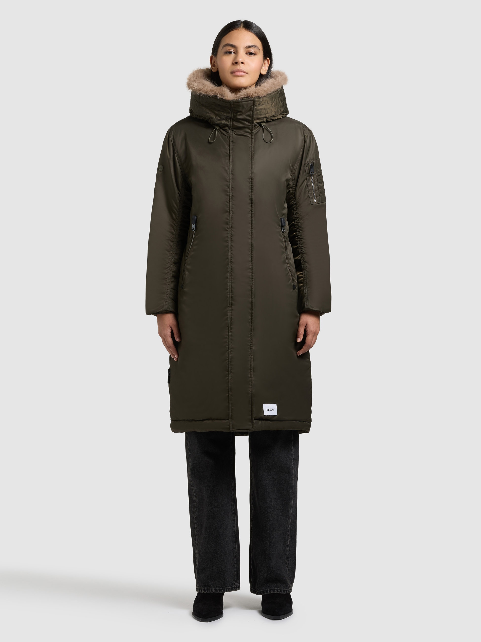 khujo Wintermantel »OLIVA«