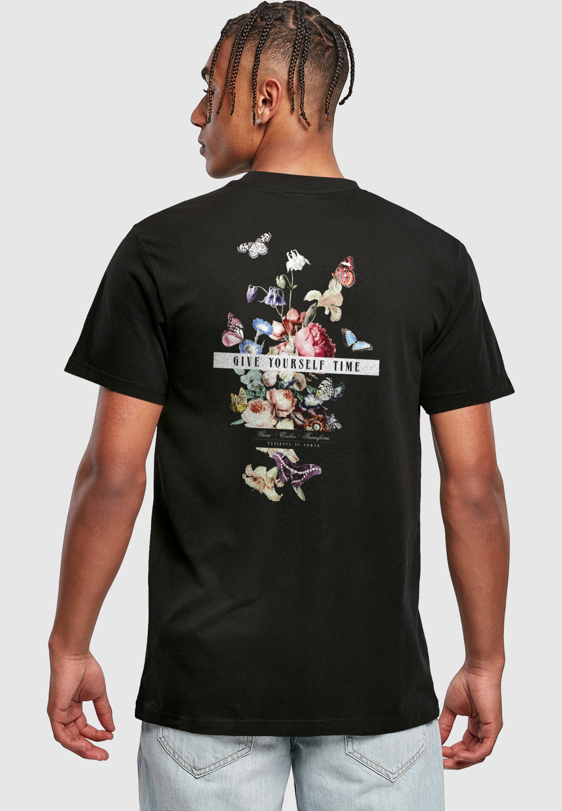 MisterTee T-Shirt »MisterTee Herren Give Yourself Time Tee« 1 Stk.