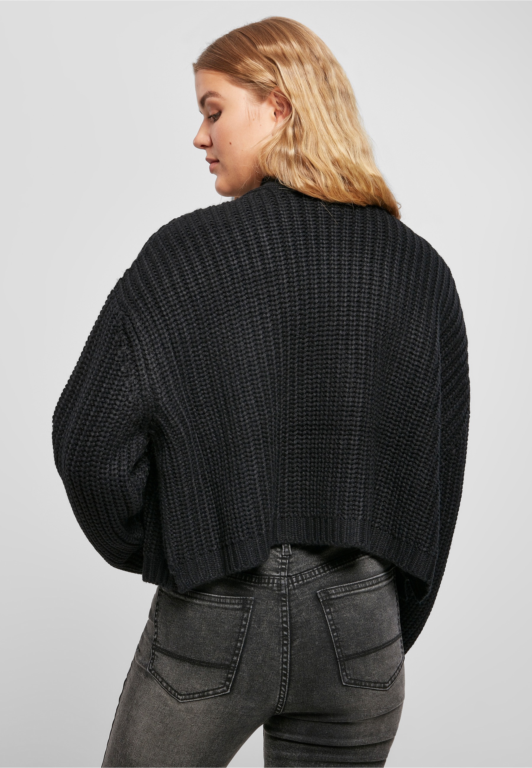 URBAN CLASSICS Cardigan »Urban Classics Damen Ladies Oversized Cardigan« 1 Stk.