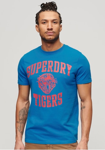 Superdry Kurzarmshirt »SD-TRACK & FIELD ATH GRA...