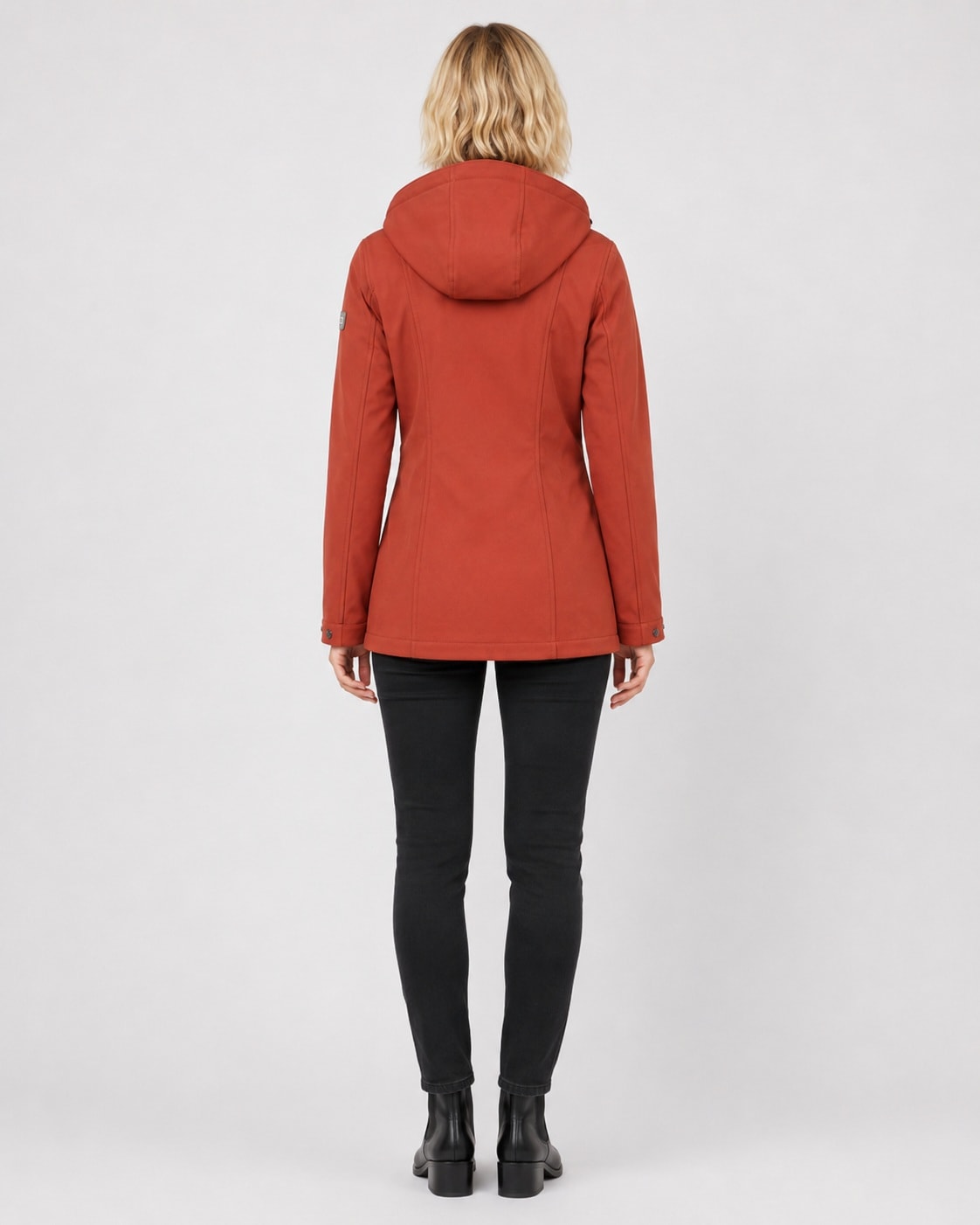 DEPROC Active Softshellparka »Softshellparka Neeke – 3-Lagen-Laminat mit Fleece-Innen« mit abnehmbarer Kapuze