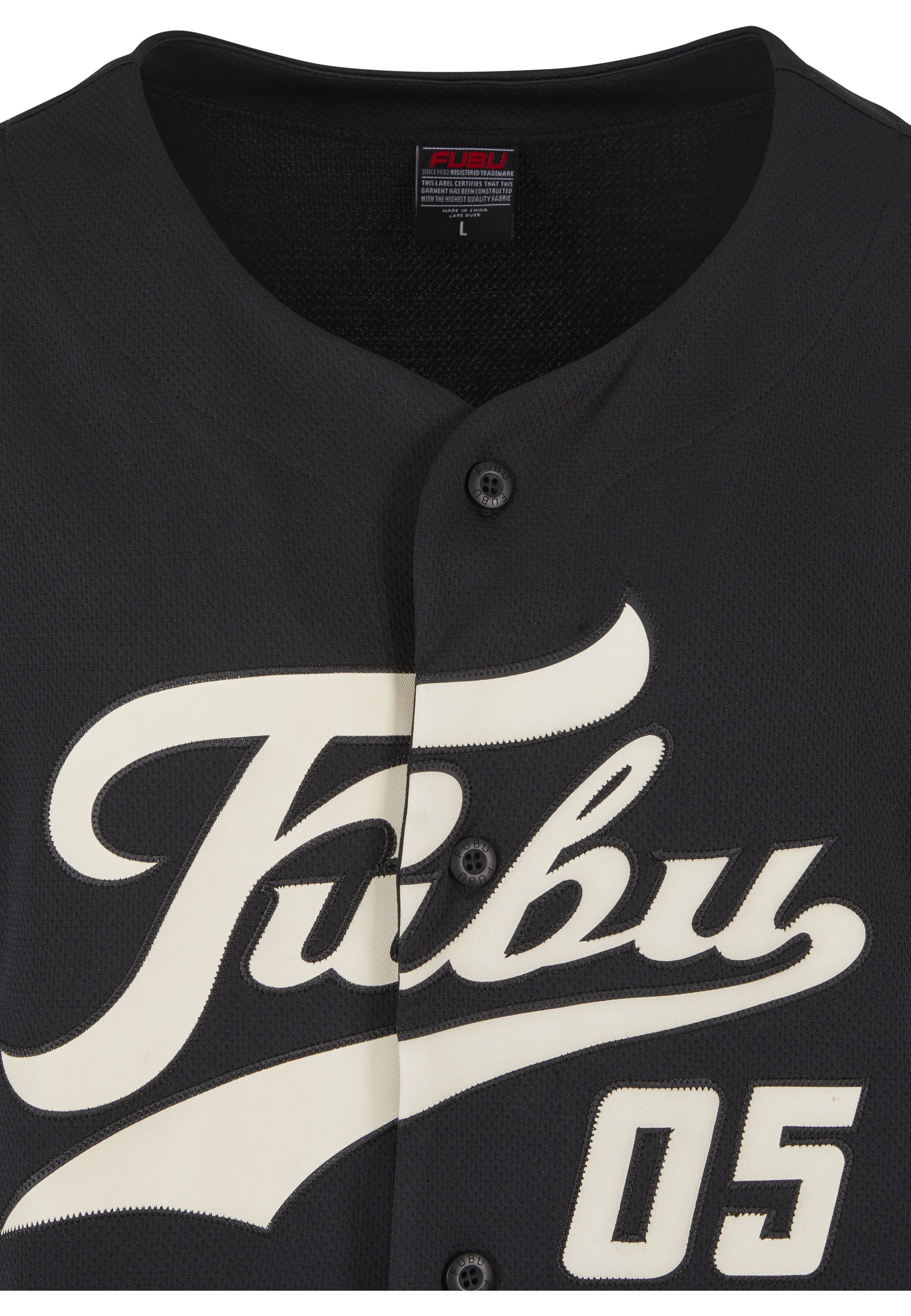 Fubu Shirttop »Fubu Herren FM241-007-2 Fubu Varsity Baseball Jersey« 1 Stk.