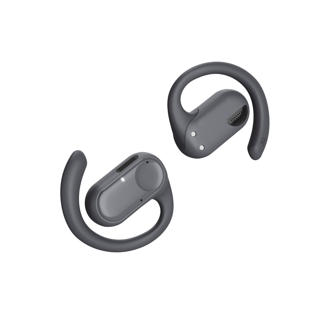 Hama Open-Ear-Kopfhörer »„Spirit Open“ (18 hAkku, mit App, Ohrbügel, IPX4)« A2DP Bluetooth | AVRCP Bluetooth | HFP Environmental Noise Cancelling (ENC) | Freisprechfunktion | Google Assistant | Sprachsteuerung | True Wireless