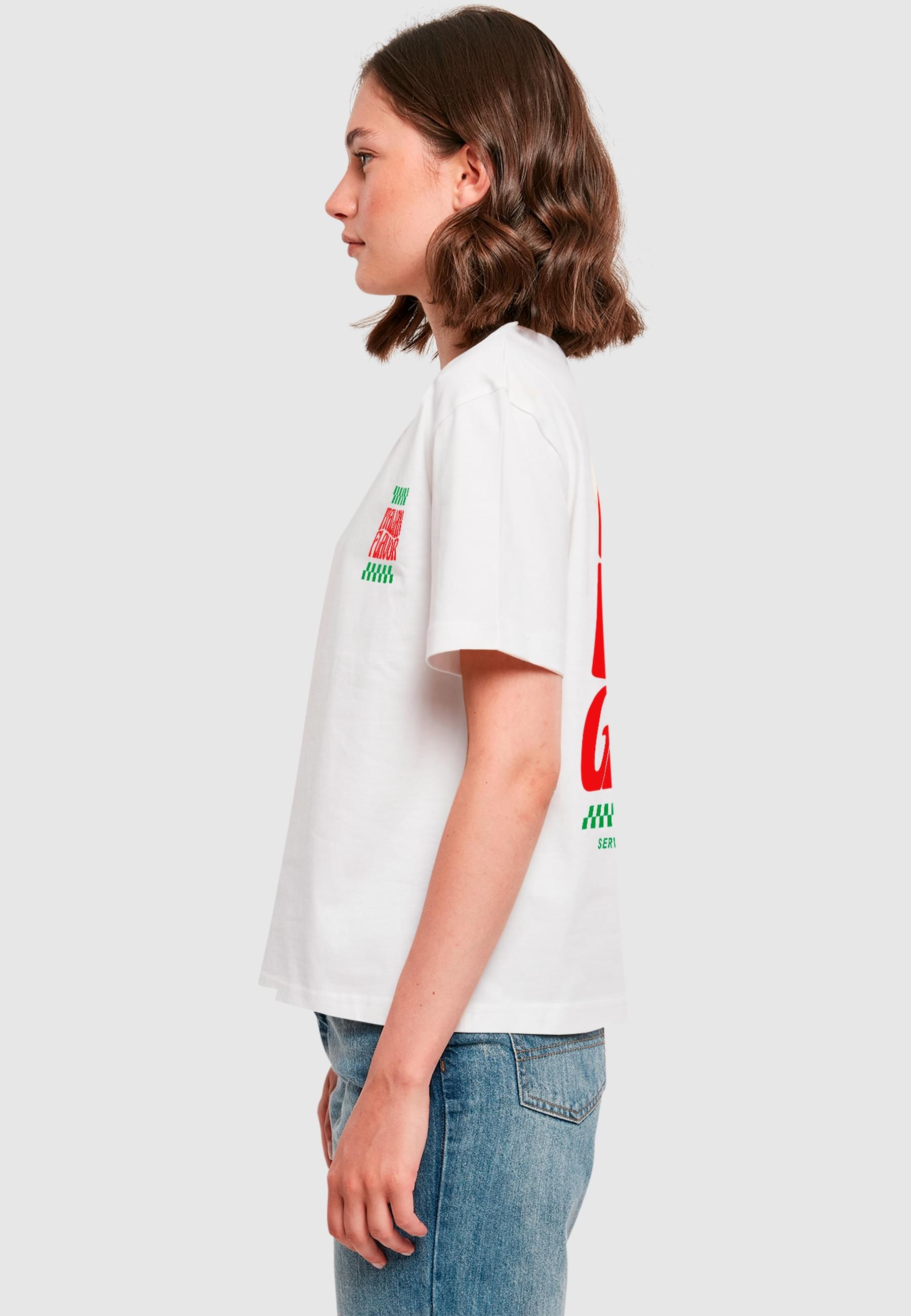 Miss Tee T-Shirt »Miss Tee Italian Flavor Tee«, (1 tlg.)