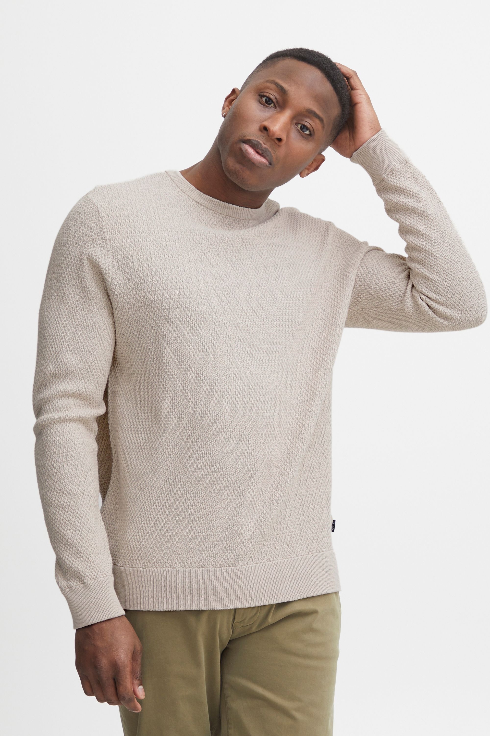 Casual Friday Rundhalspullover "Strickrundhalspullov CFKarlo" günstig online kaufen